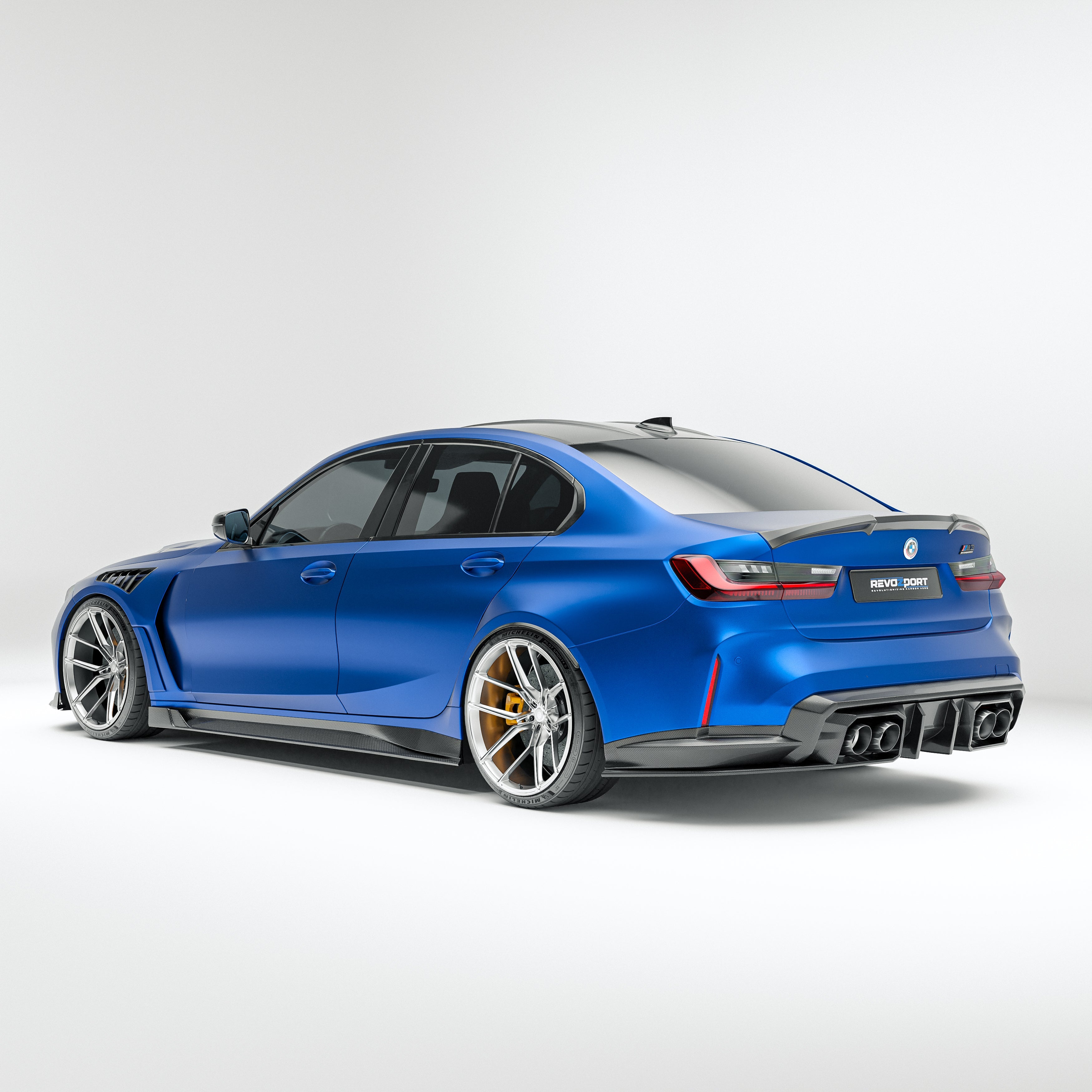 Carbon Fiber Rear Spoiler for BMW G80 M3
