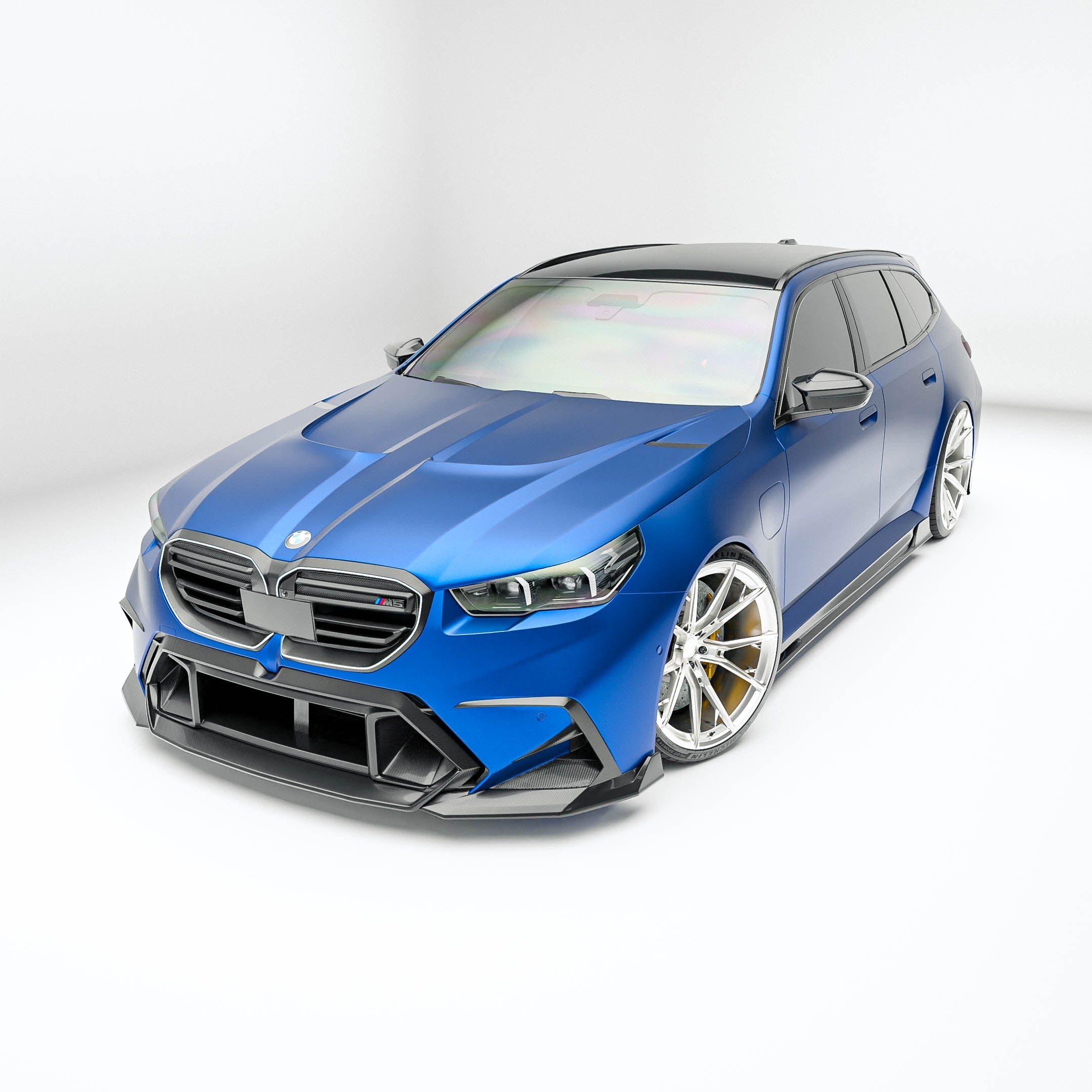 Carbon Fiber Front Bumper Air Intake Vent for BMW G90 G99 M5