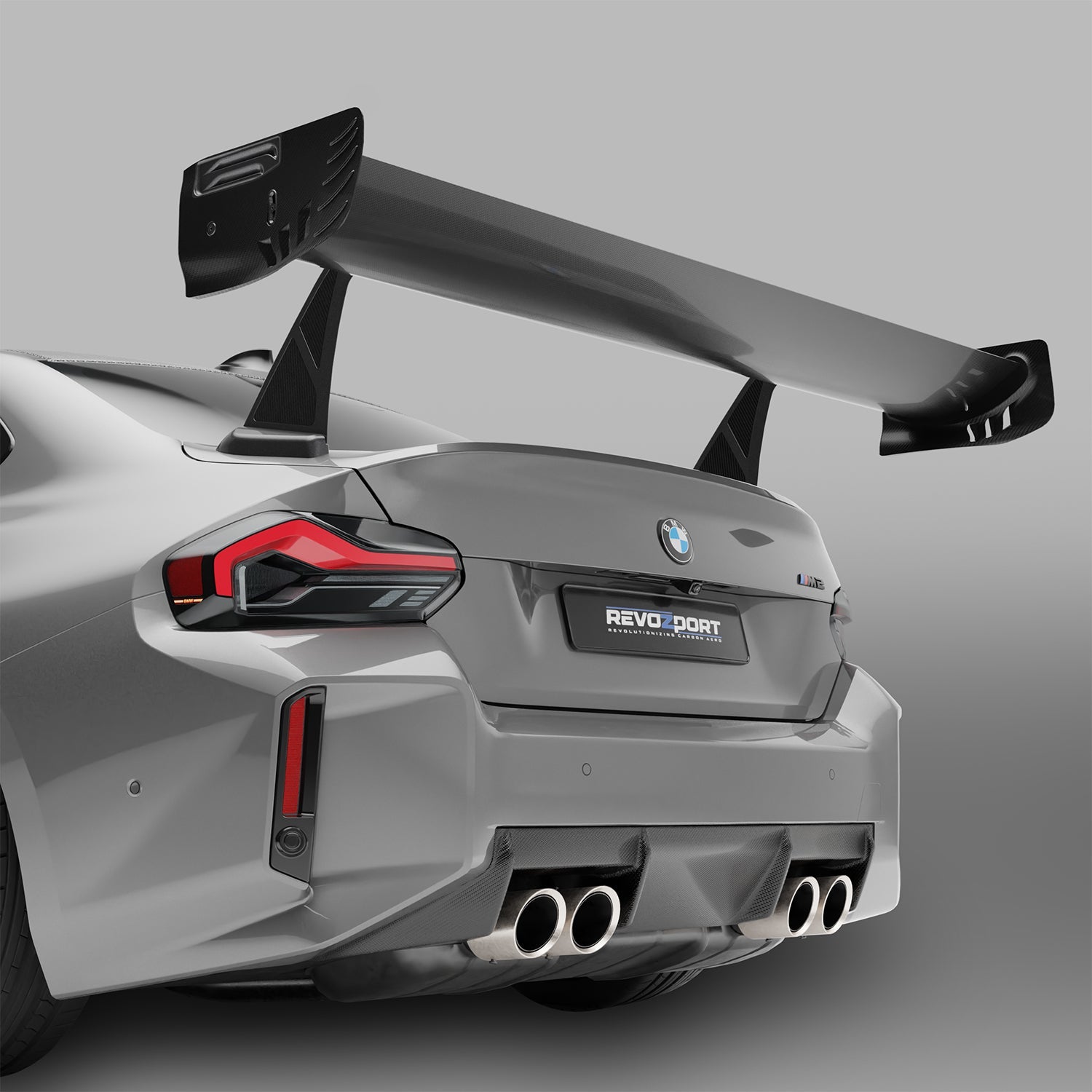 Carbon Fiber Rear Wing Spoiler for BMW G87 M2