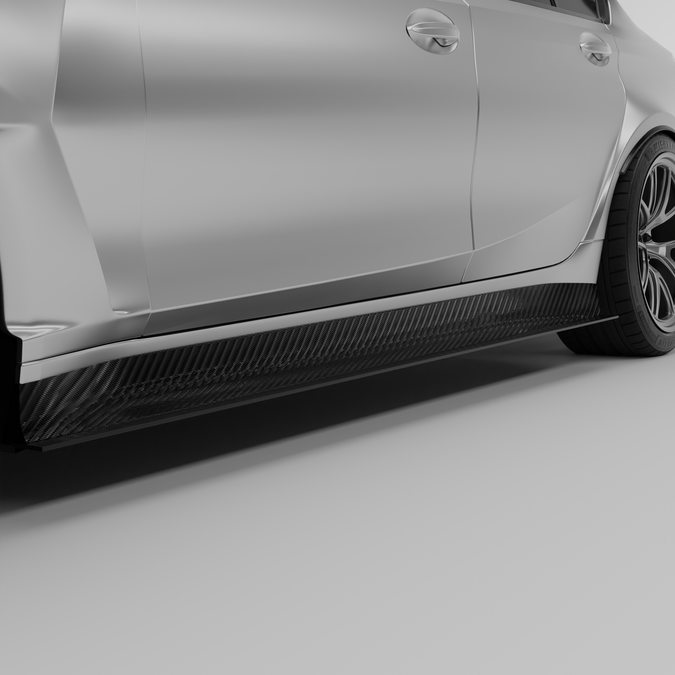 Carbon Fiber Side Skirts for BMW G80 M3