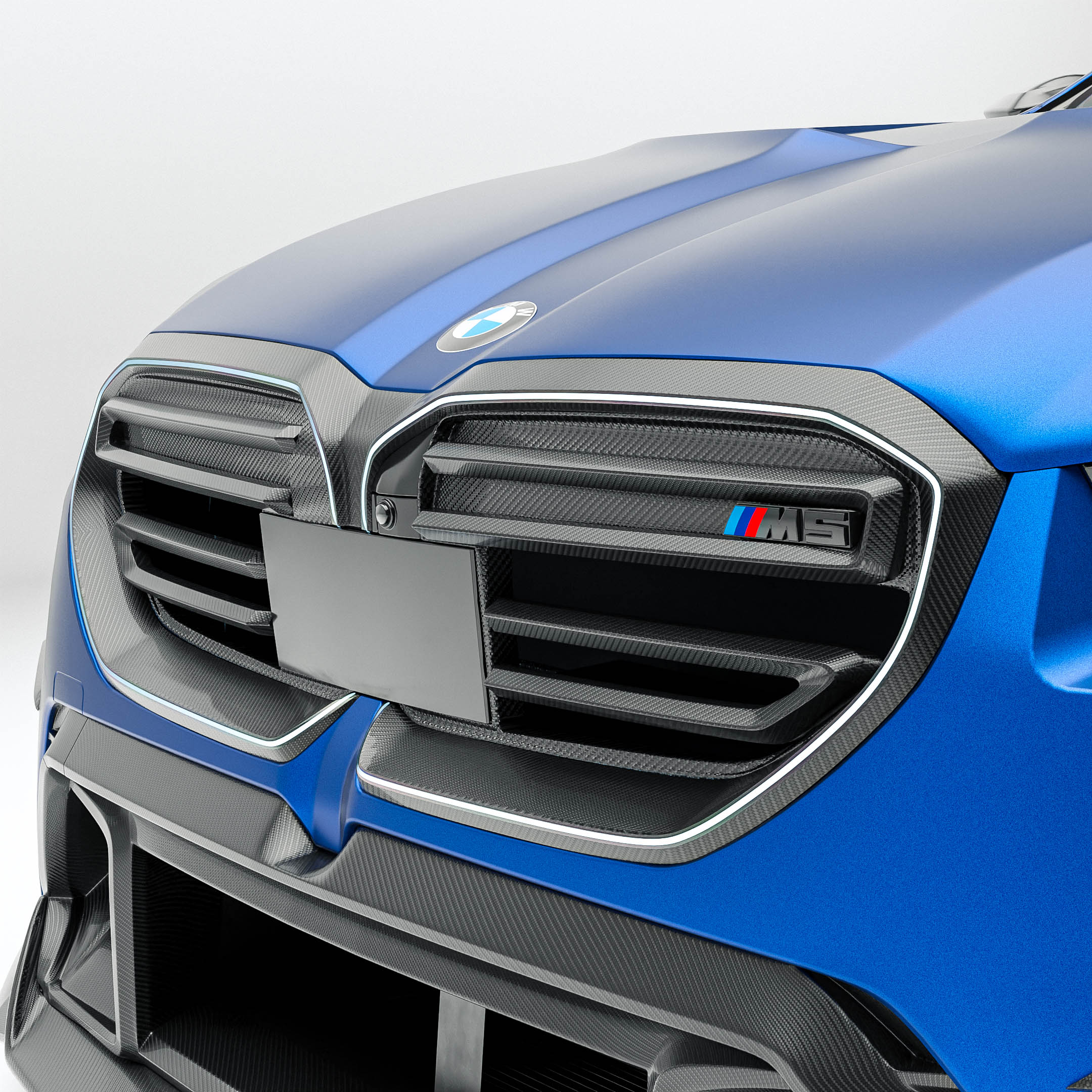 Carbon Fiber Front Grill for BMW G90 G99 M5