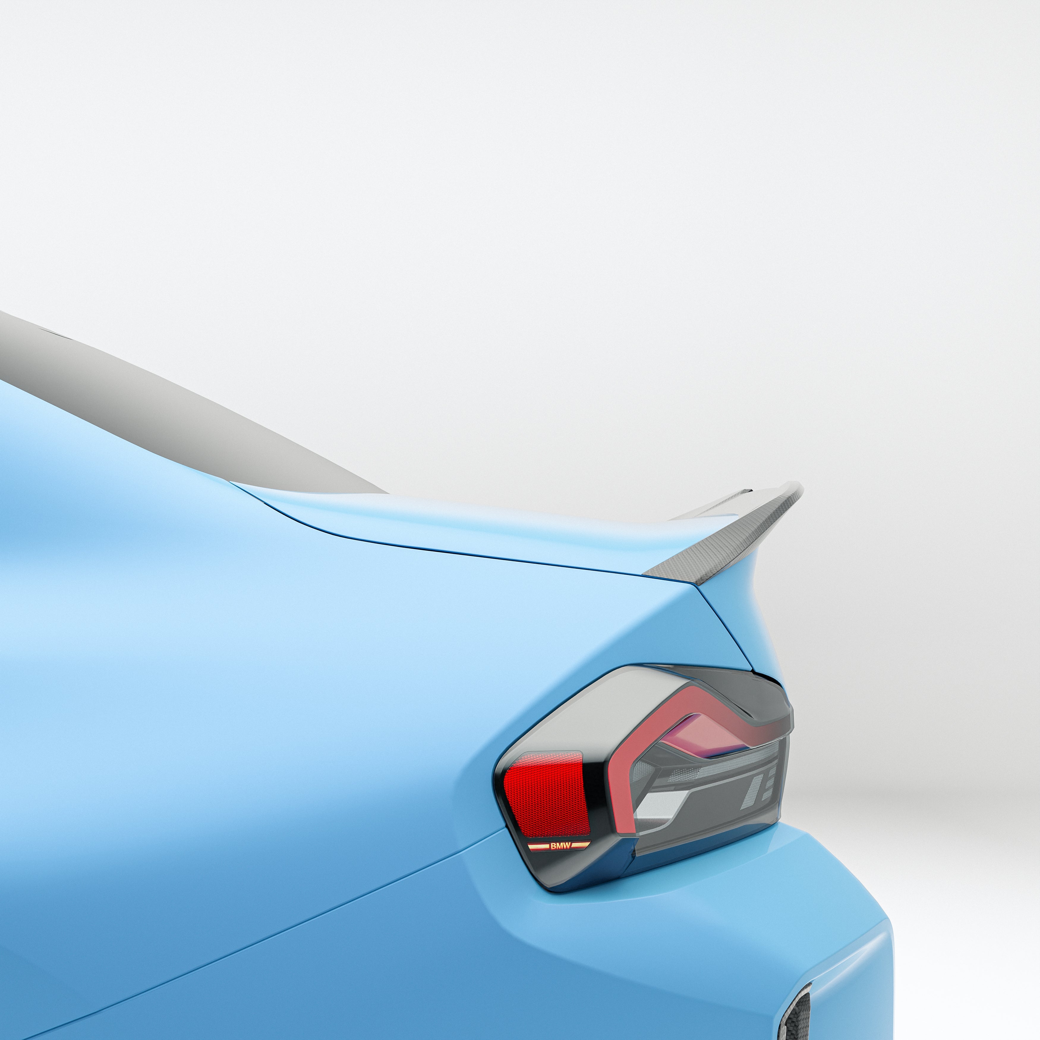 Carbon Fiber Rear Spoiler for BMW G87 M2