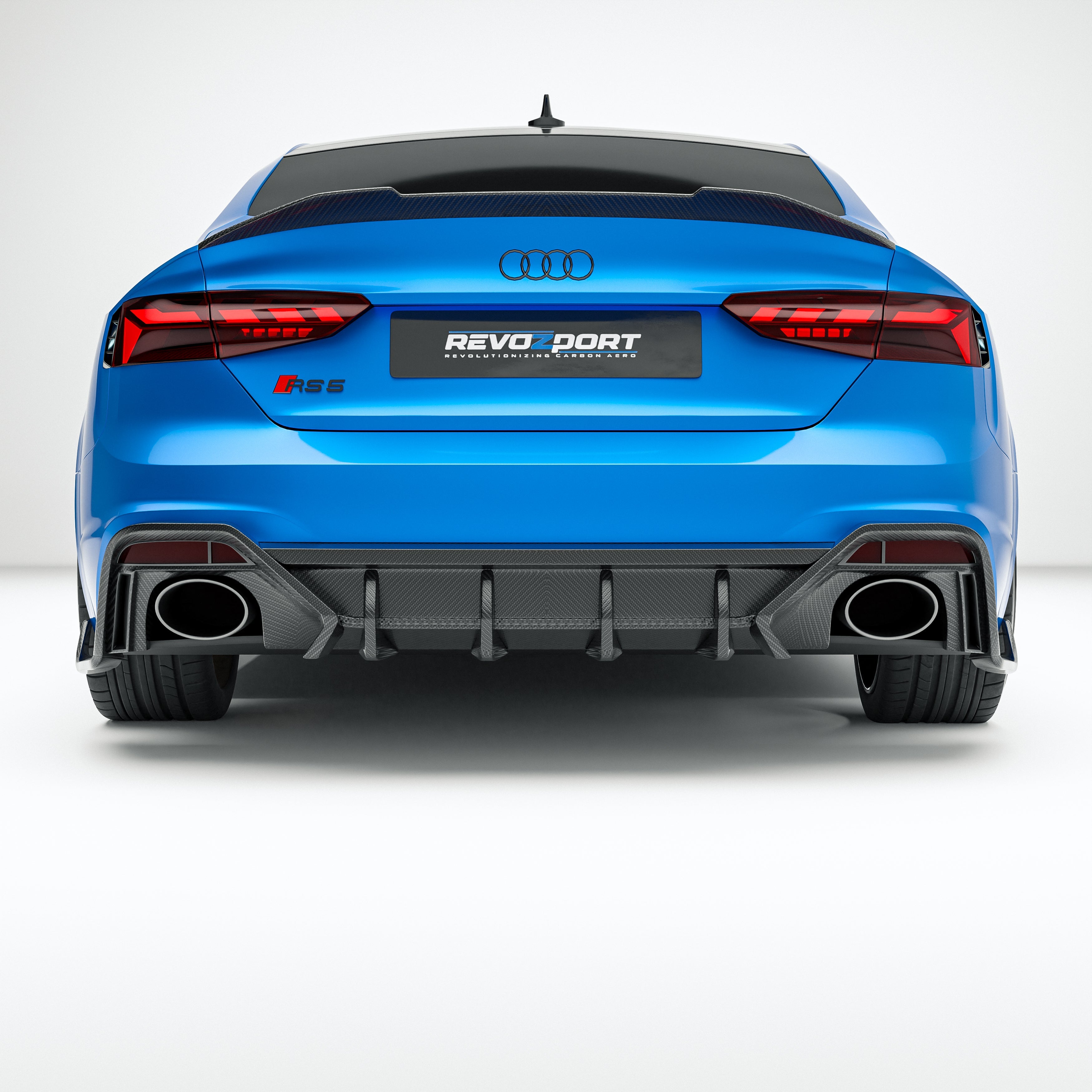 Carbon Fiber Rear Diffuser for Audi RS5 B9.5 Sportback