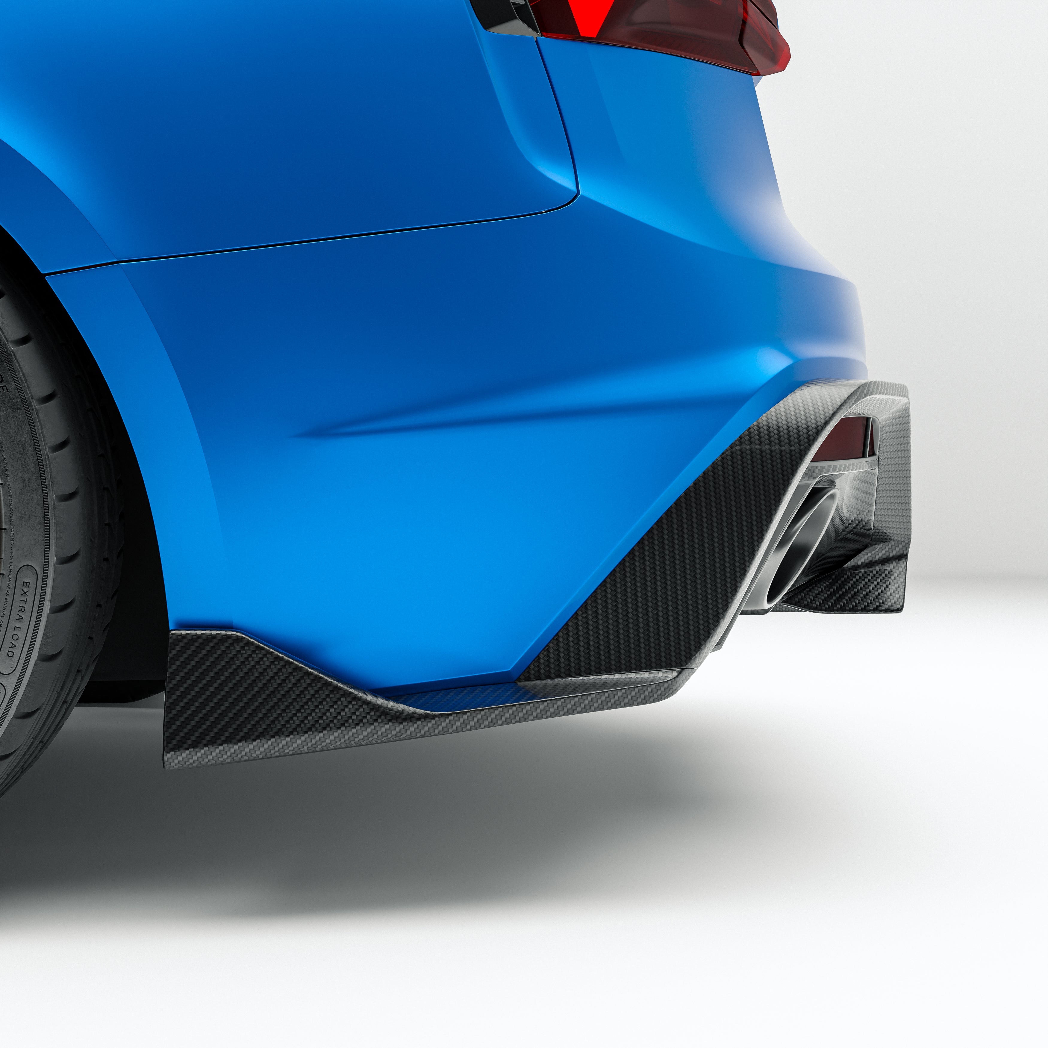 Carbon Fiber Rear Diffuser for Audi RS5 B9.5 Sportback