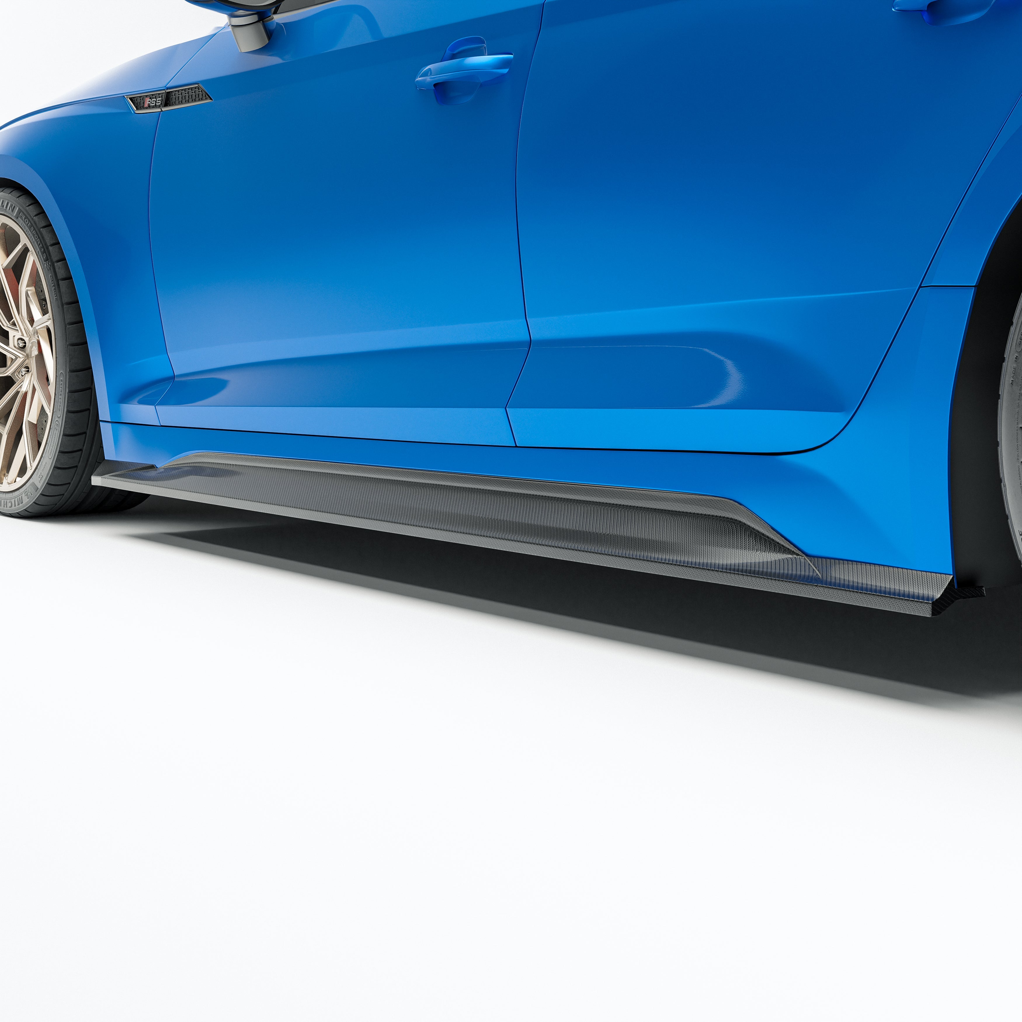 Carbon Fiber Side Skirts for Audi RS5 B9.5 Sportback