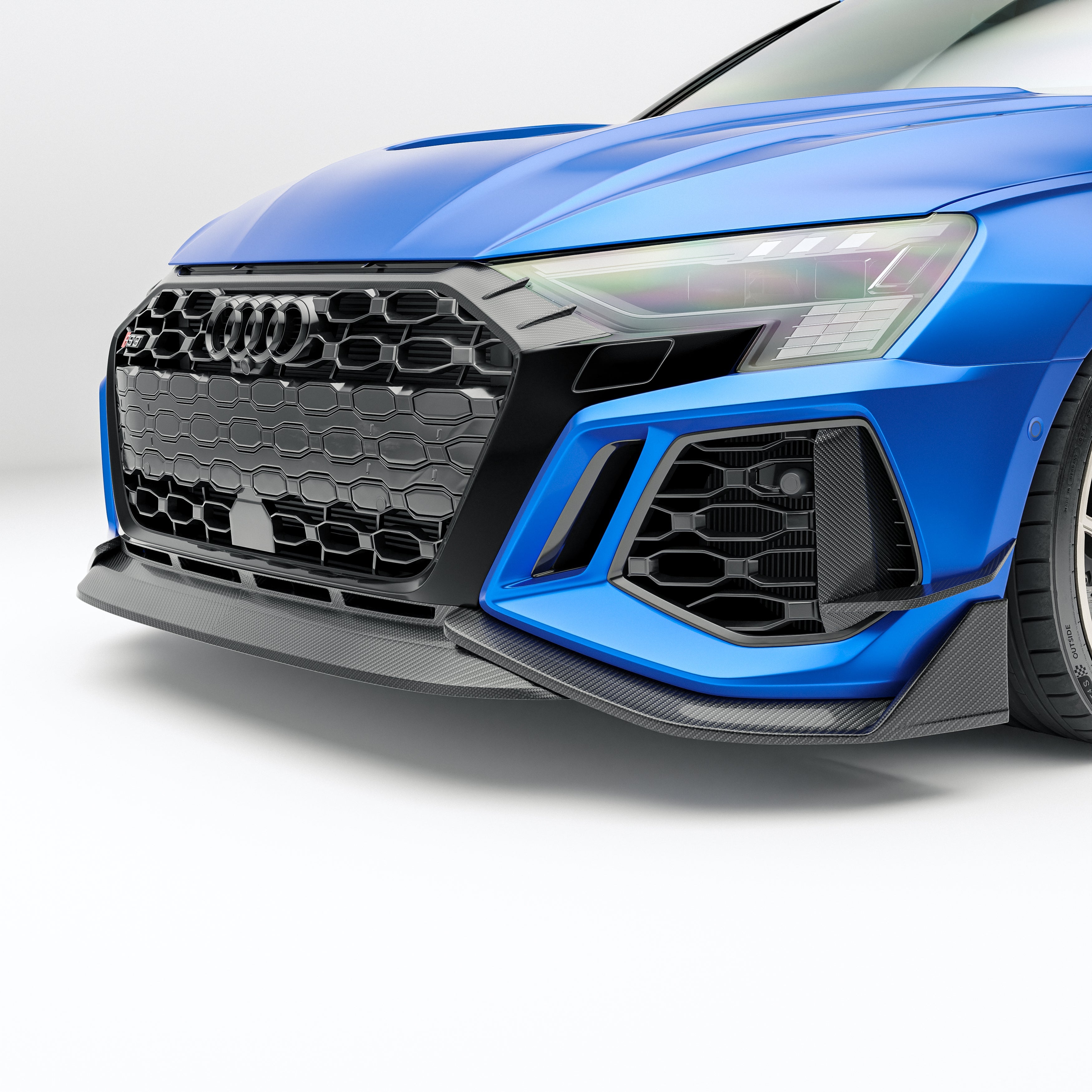 Carbon Fiber Front Lip for Audi RS3 8Y Sportback 2021-2023
