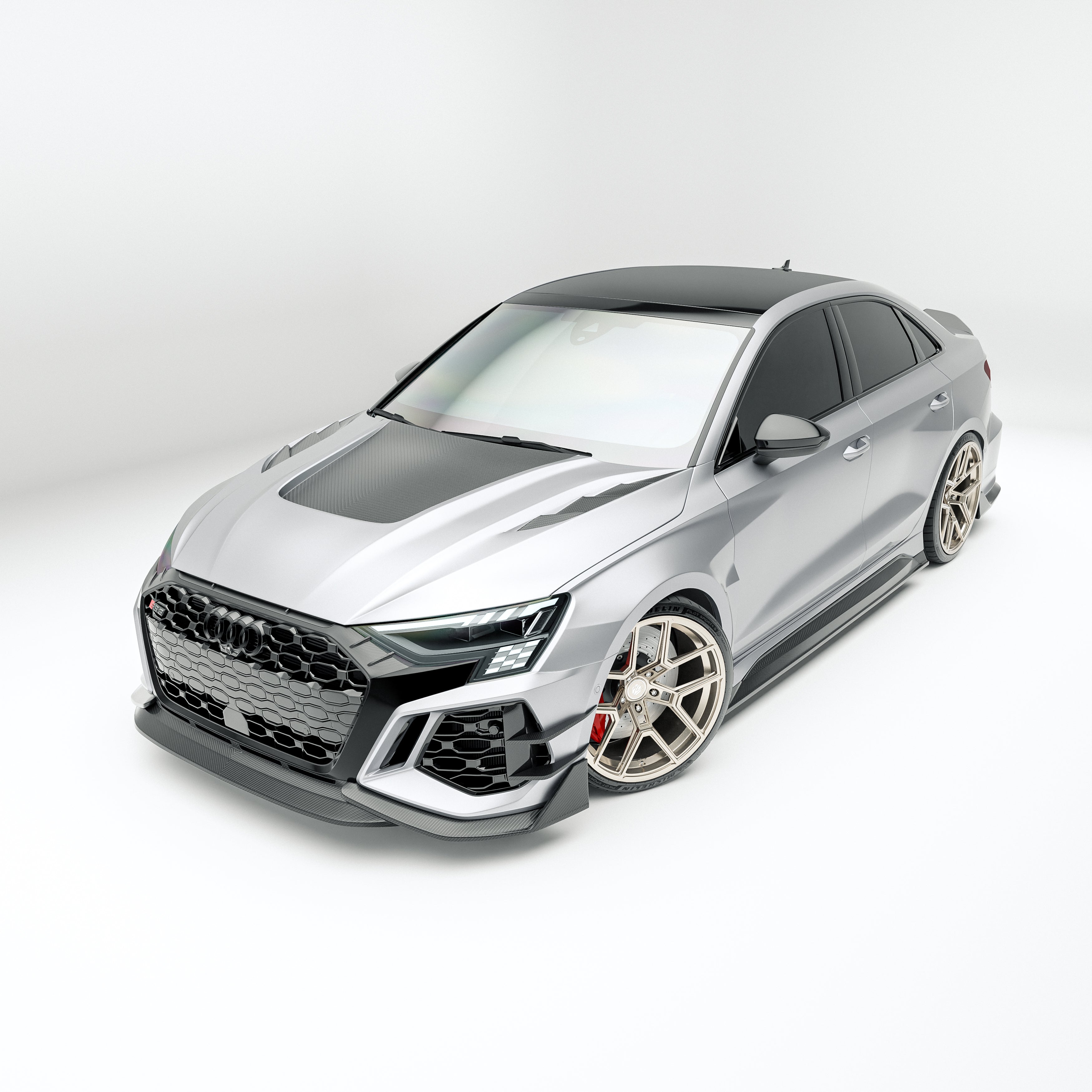 Carbon Fiber Hood for Audi RS3 8Y Sportback 2021-2023
