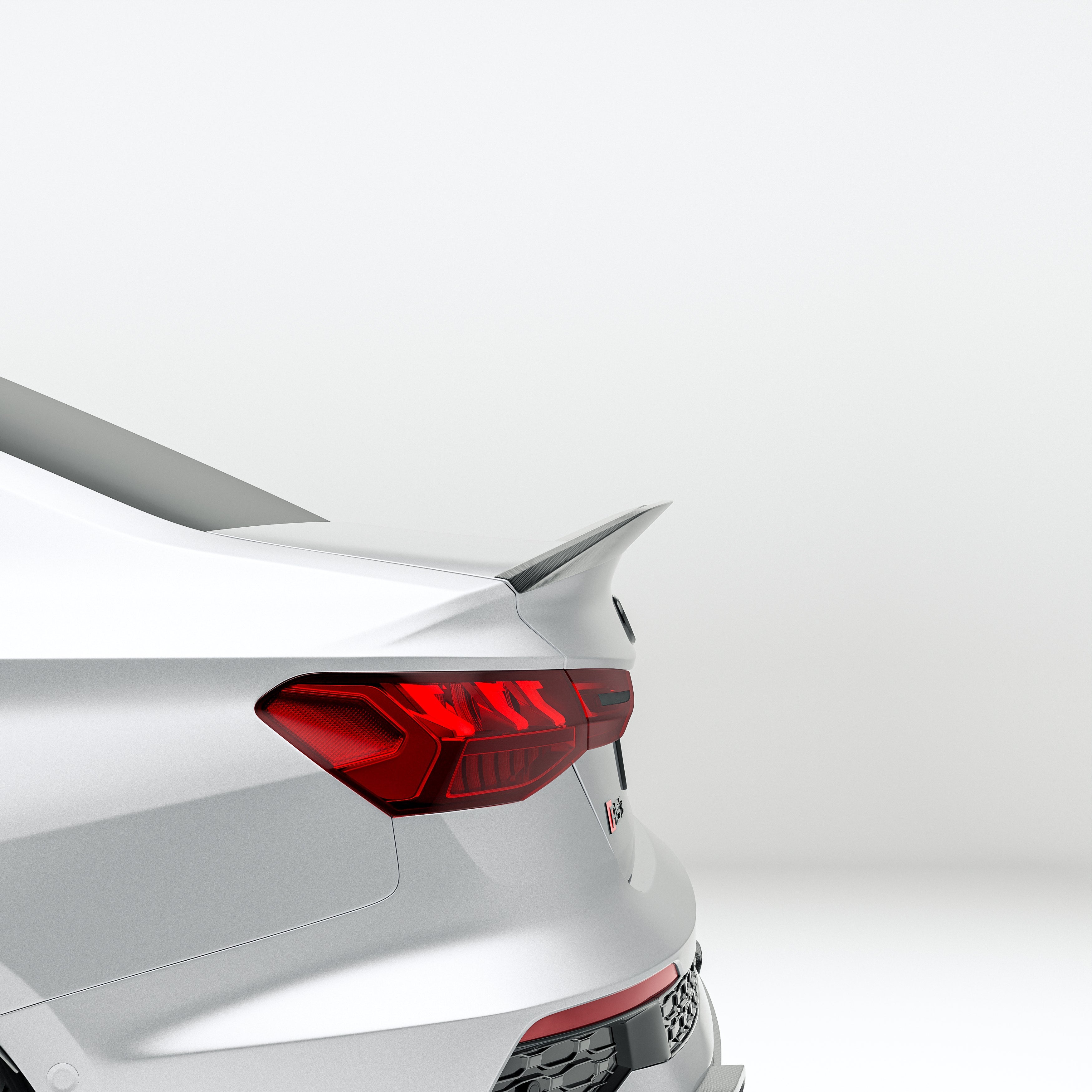 Carbon Fiber Rear Spoiler for Audi RS3 8Y Limousine