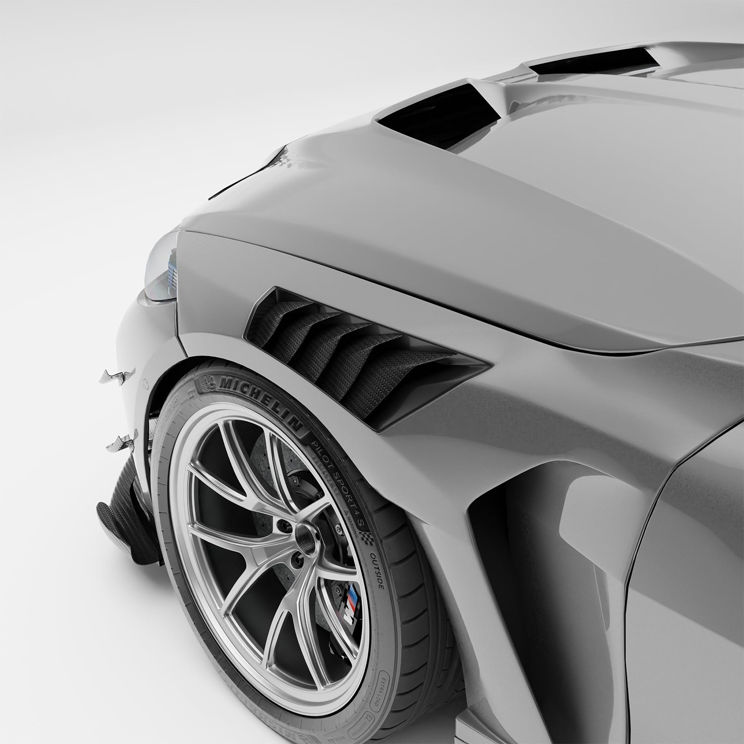 Carbon Fiber Side Fenders for BMW G82 G83 M4