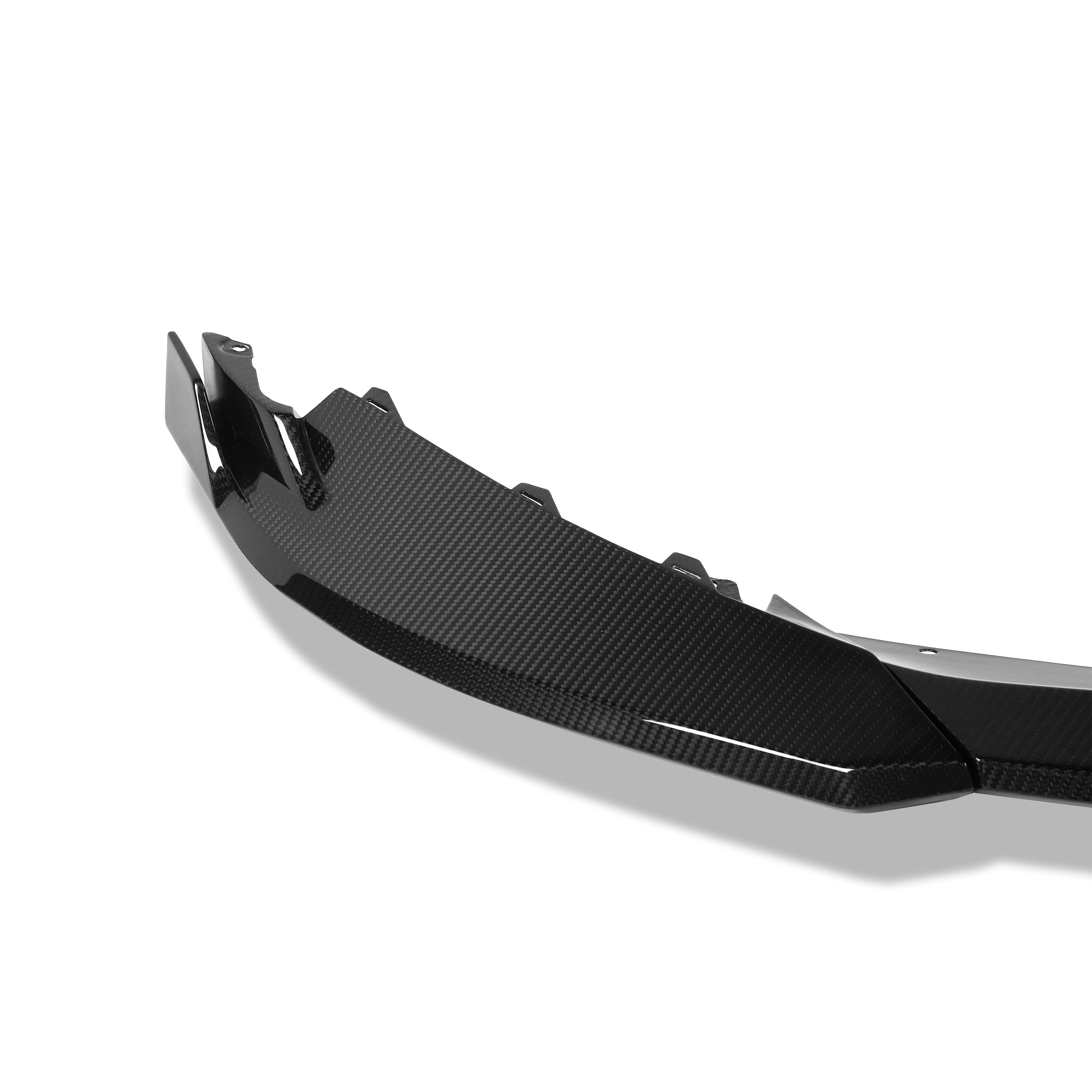 3 Pieces Carbon Fiber Front Lip for BMW G80 G81 M3 G82 G83 M4