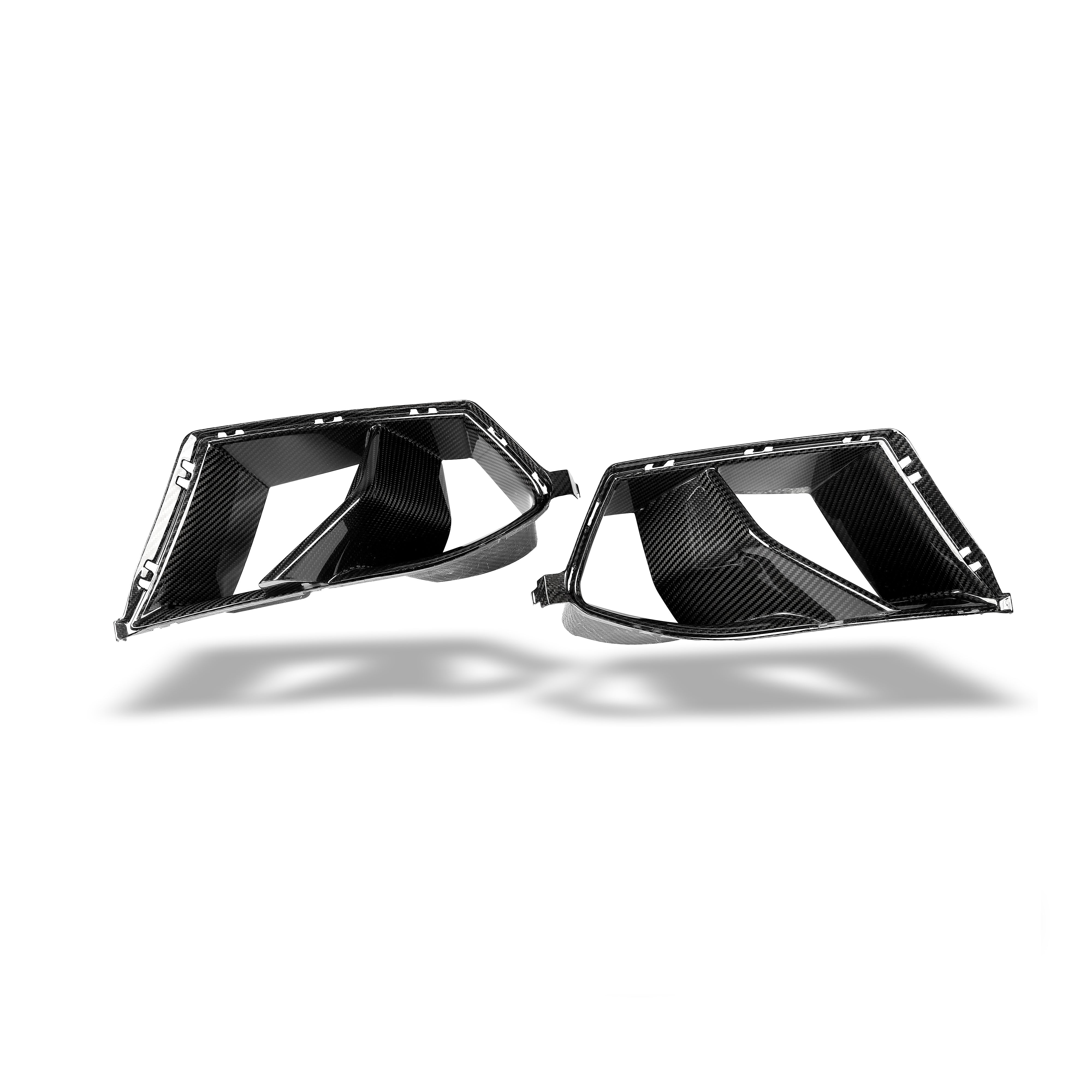 Carbon Fiber Front Bumper Vents for BMW G80 G81 M3 G82 G83 M4