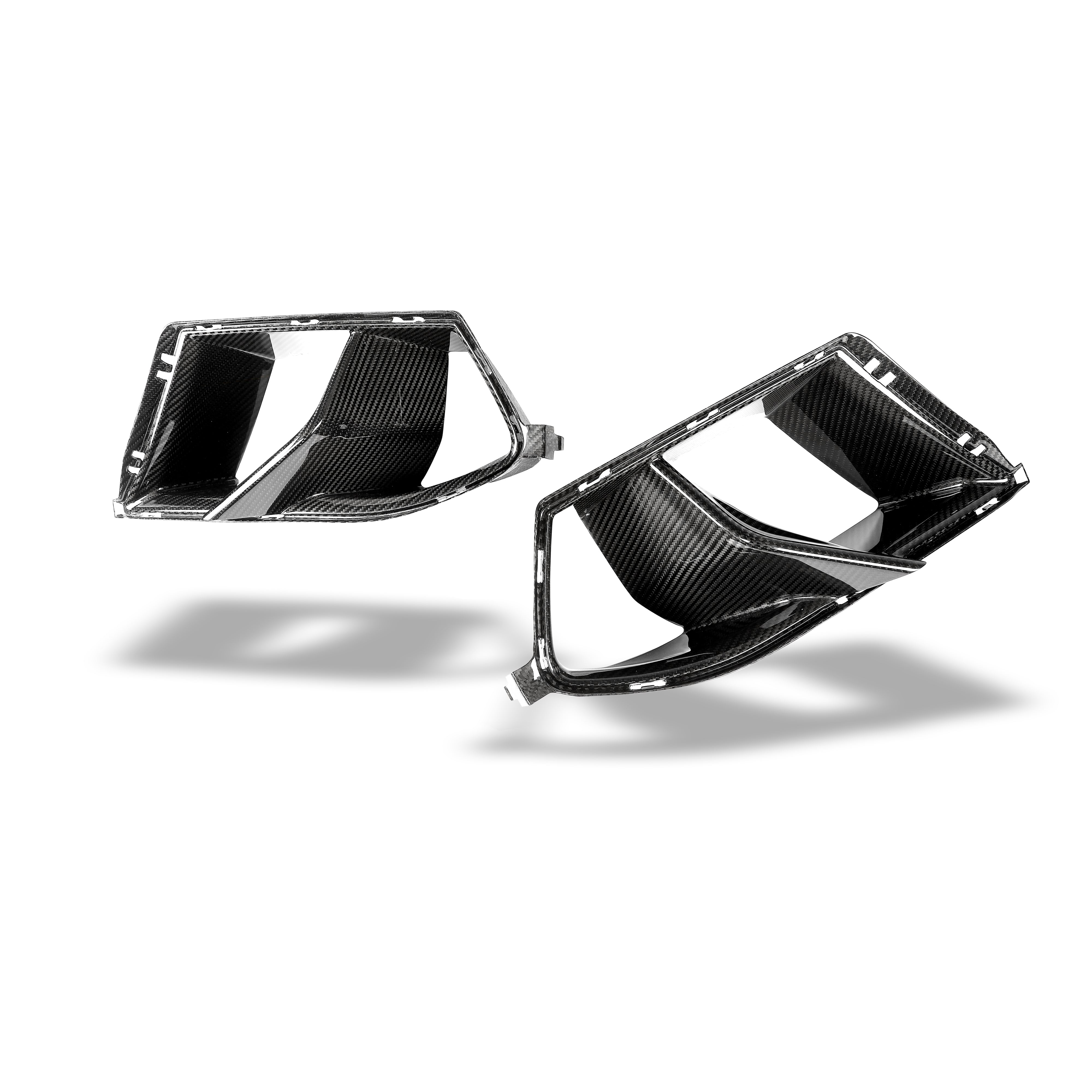 Carbon Fiber Front Bumper Vents for BMW G80 G81 M3 G82 G83 M4