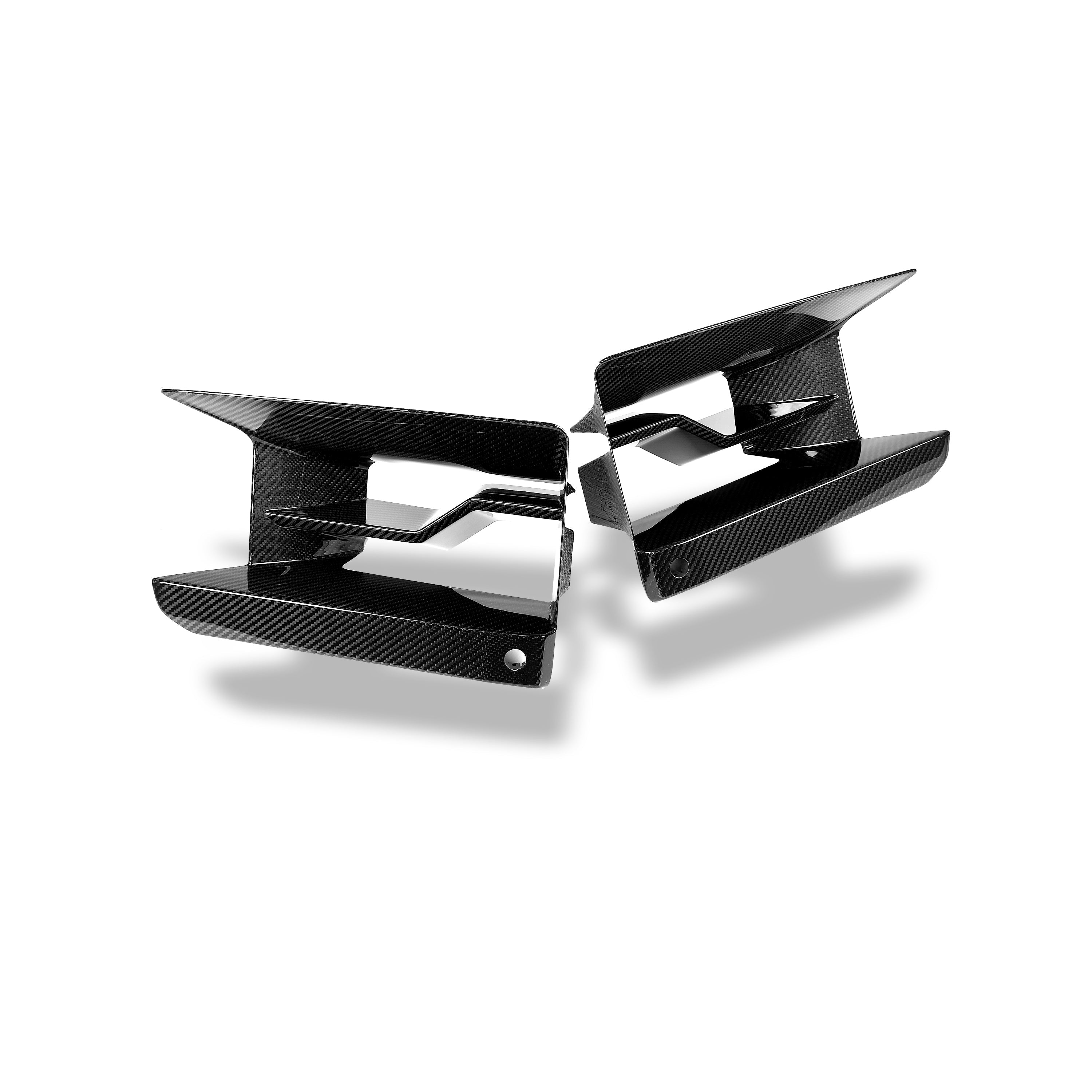 Carbon Fiber Front Bumper Vents for BMW G87 M2