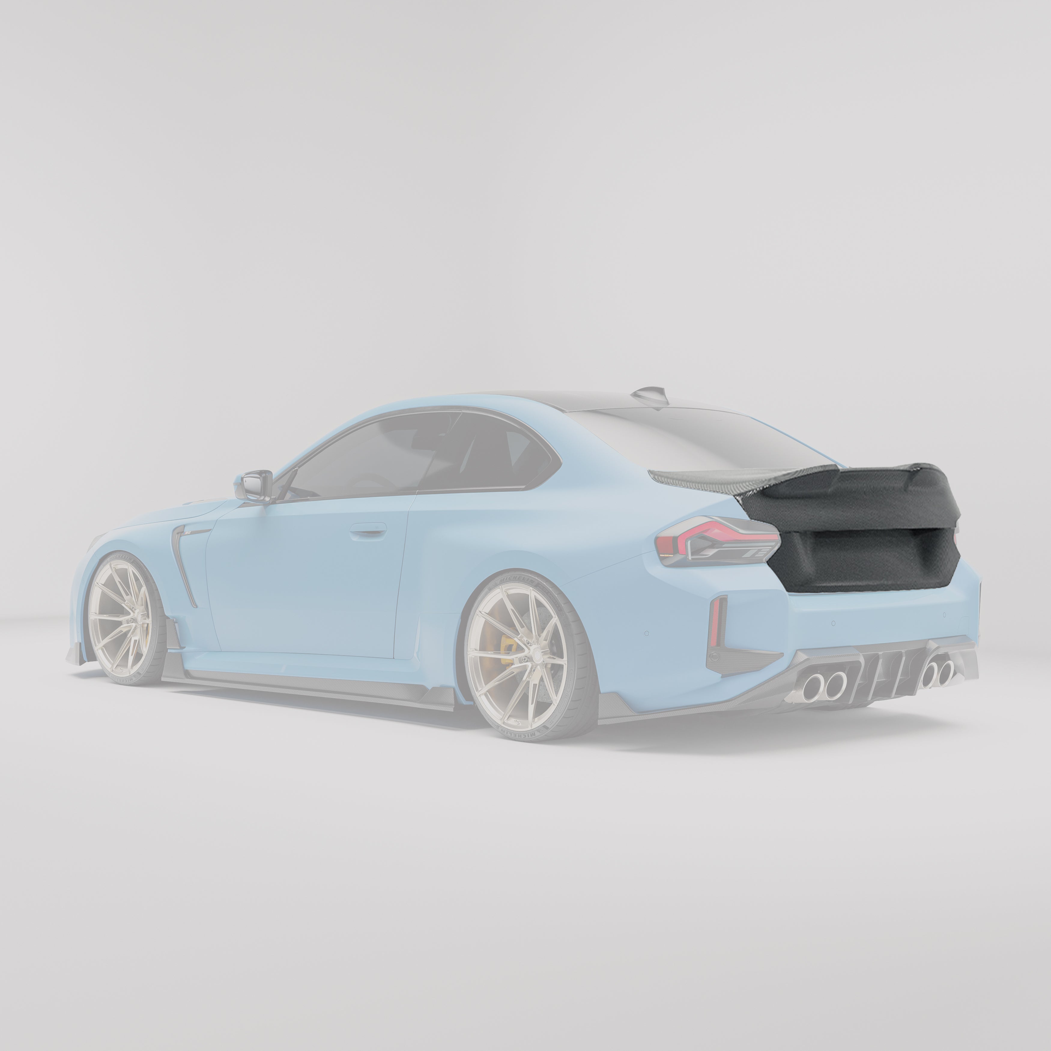 Carbon Fiber Rear Trunk for BMW G87 M2