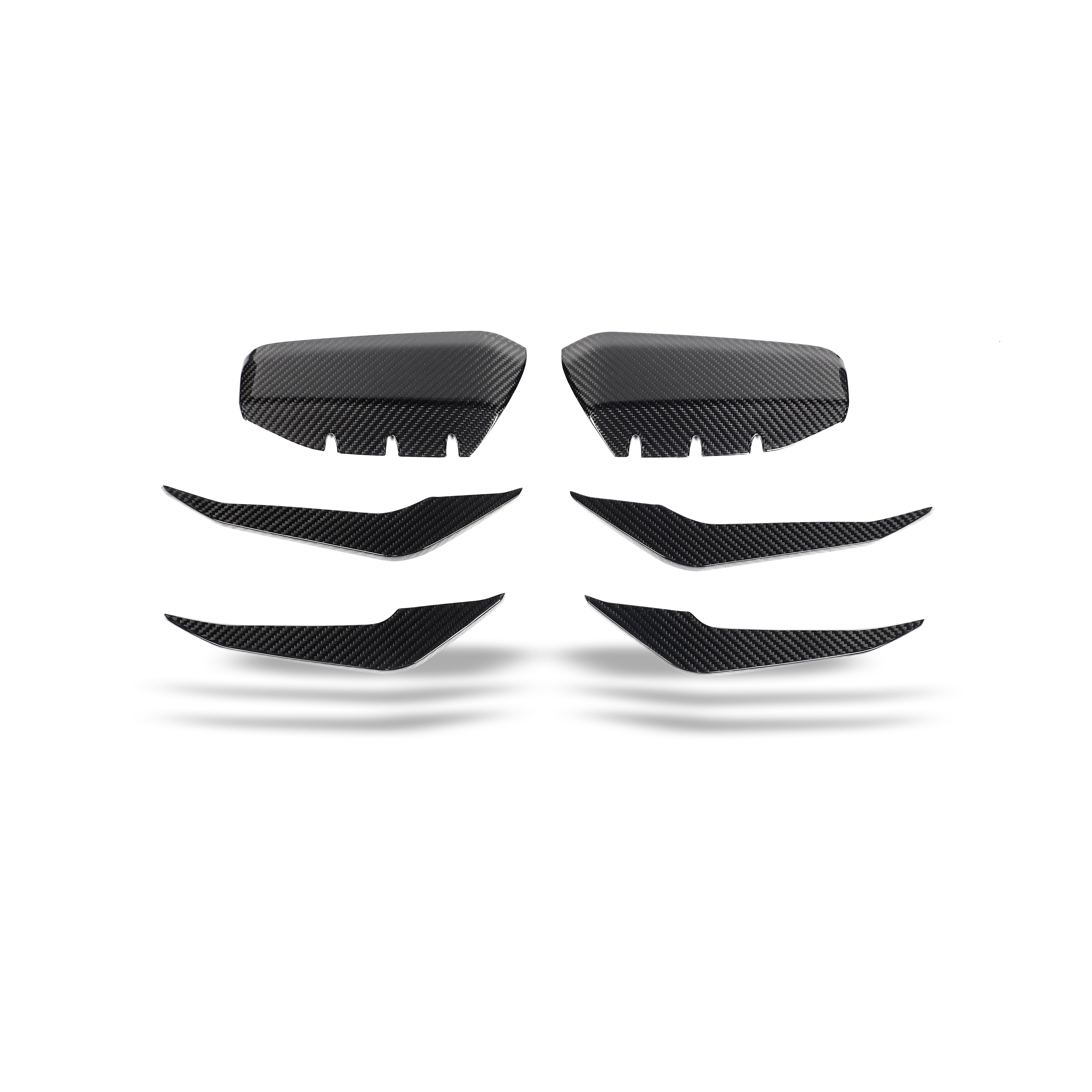Carbon Fiber Front Bumper Canards for Audi RS3 8Y Sportback 2021-2023