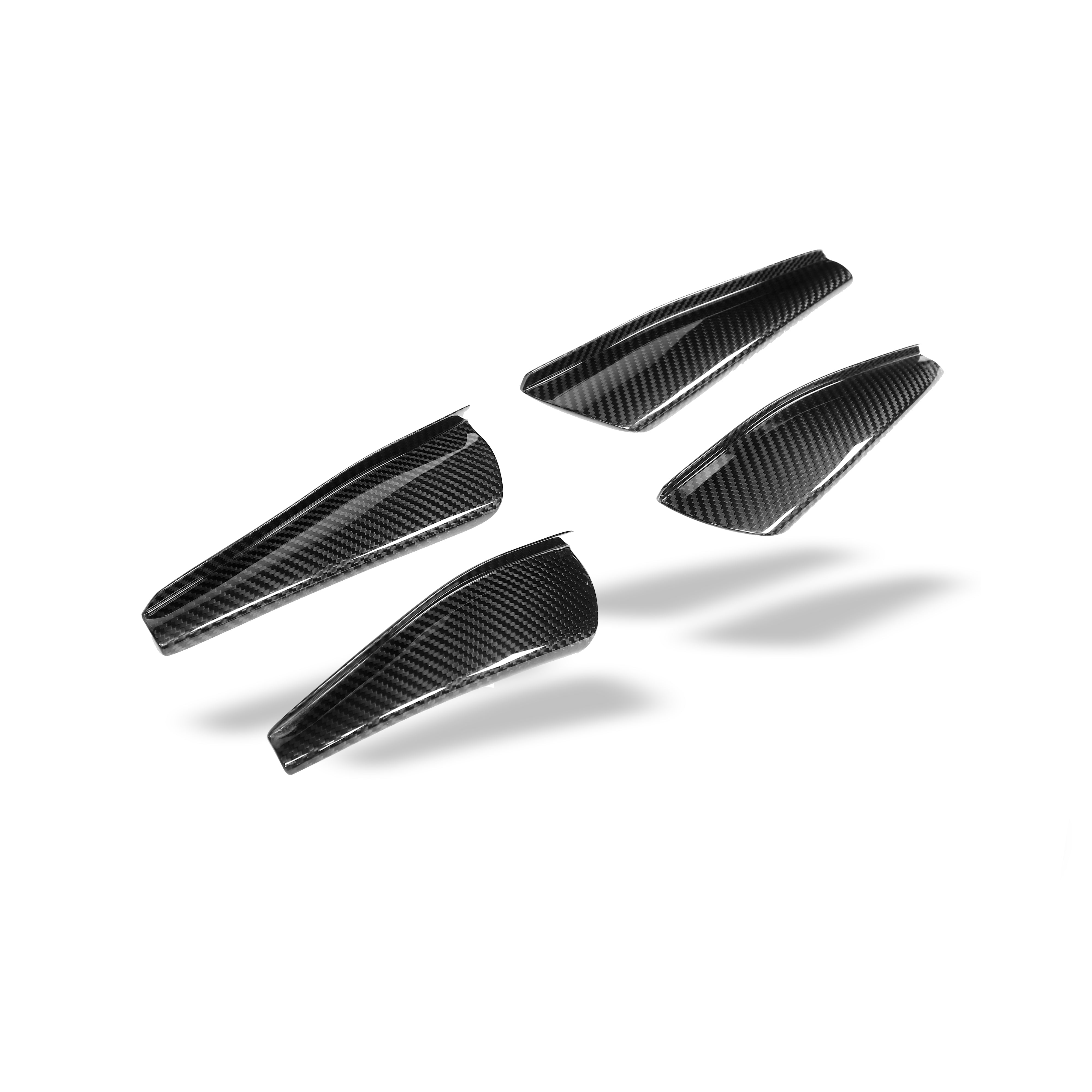 Carbon Fiber Front Bumper Canards for BMW G87 M2