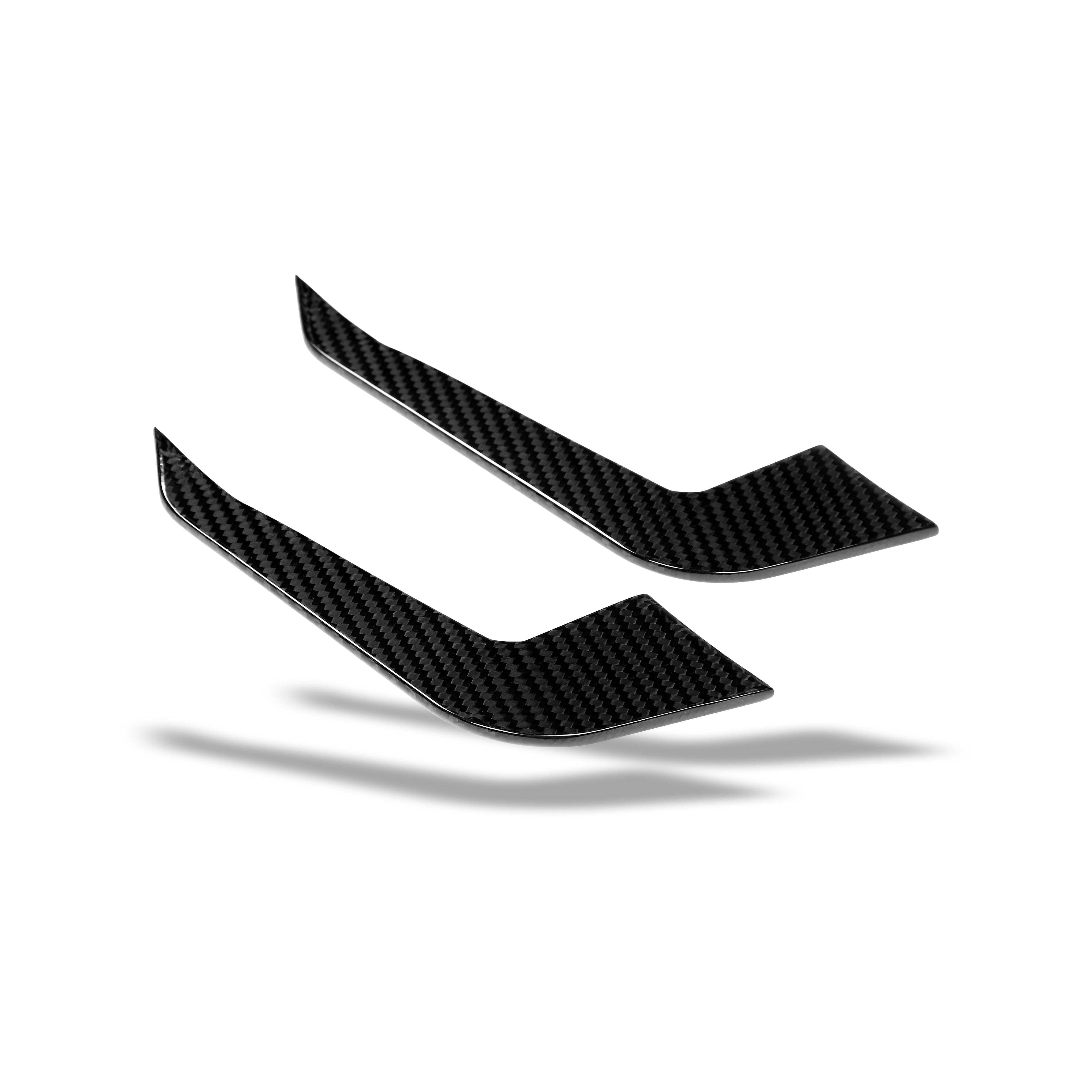 Carbon Fiber Front Bumper Canards for Audi RS5 B9.5 Sportback