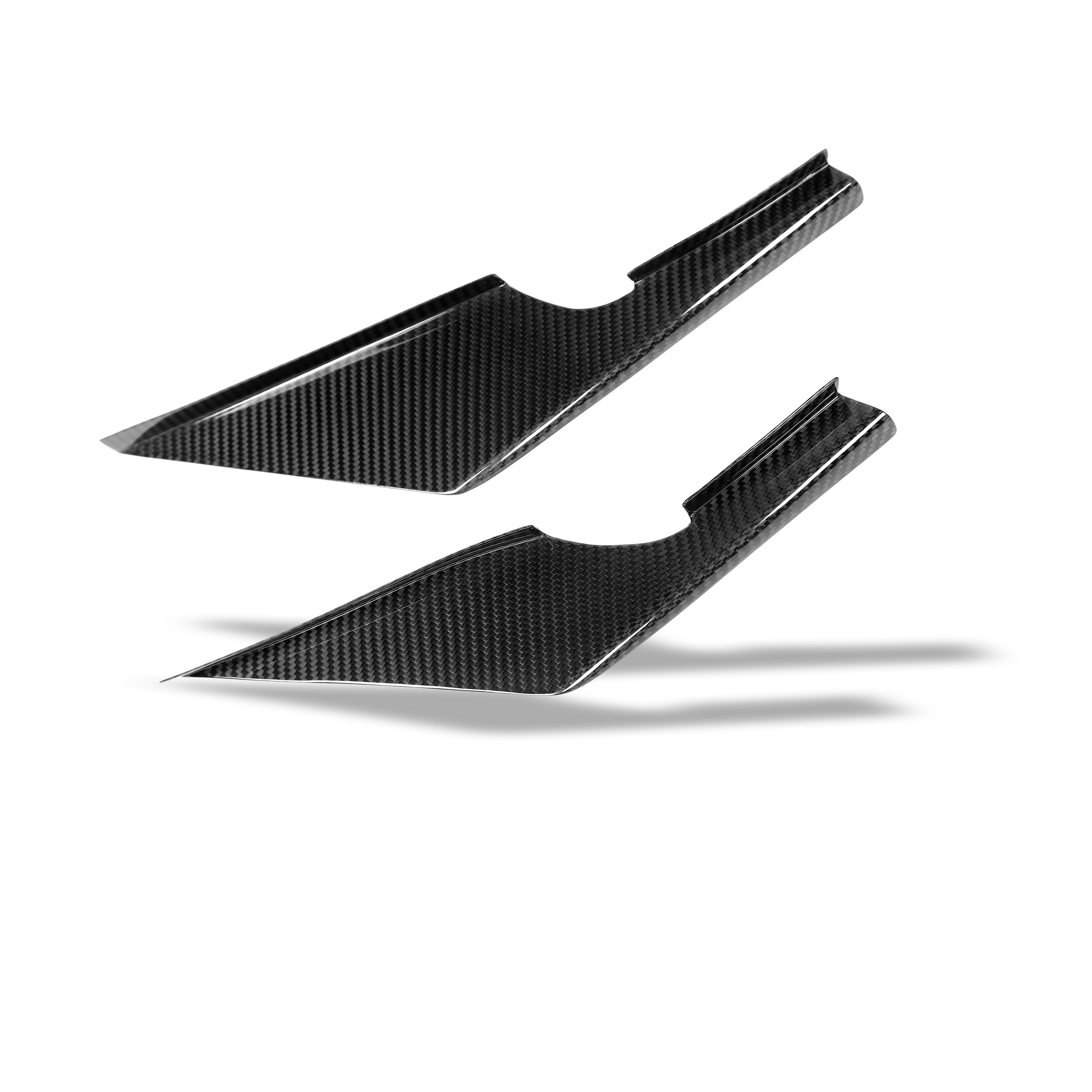 Carbon Fiber Front Bumper Canards for BMW G80 G81 M3 G82 G83 M4