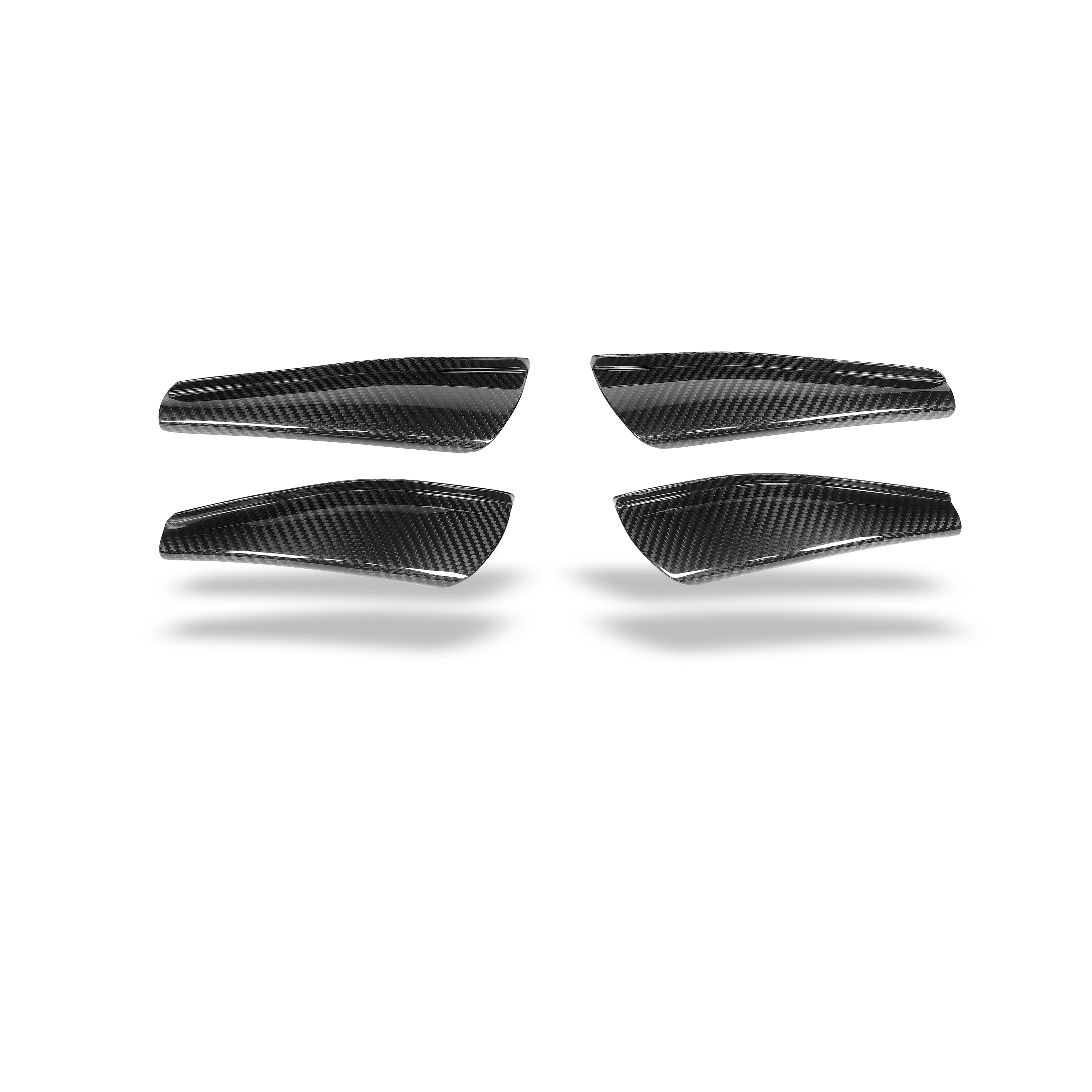 Carbon Fiber Front Bumper Canards for BMW G87 M2
