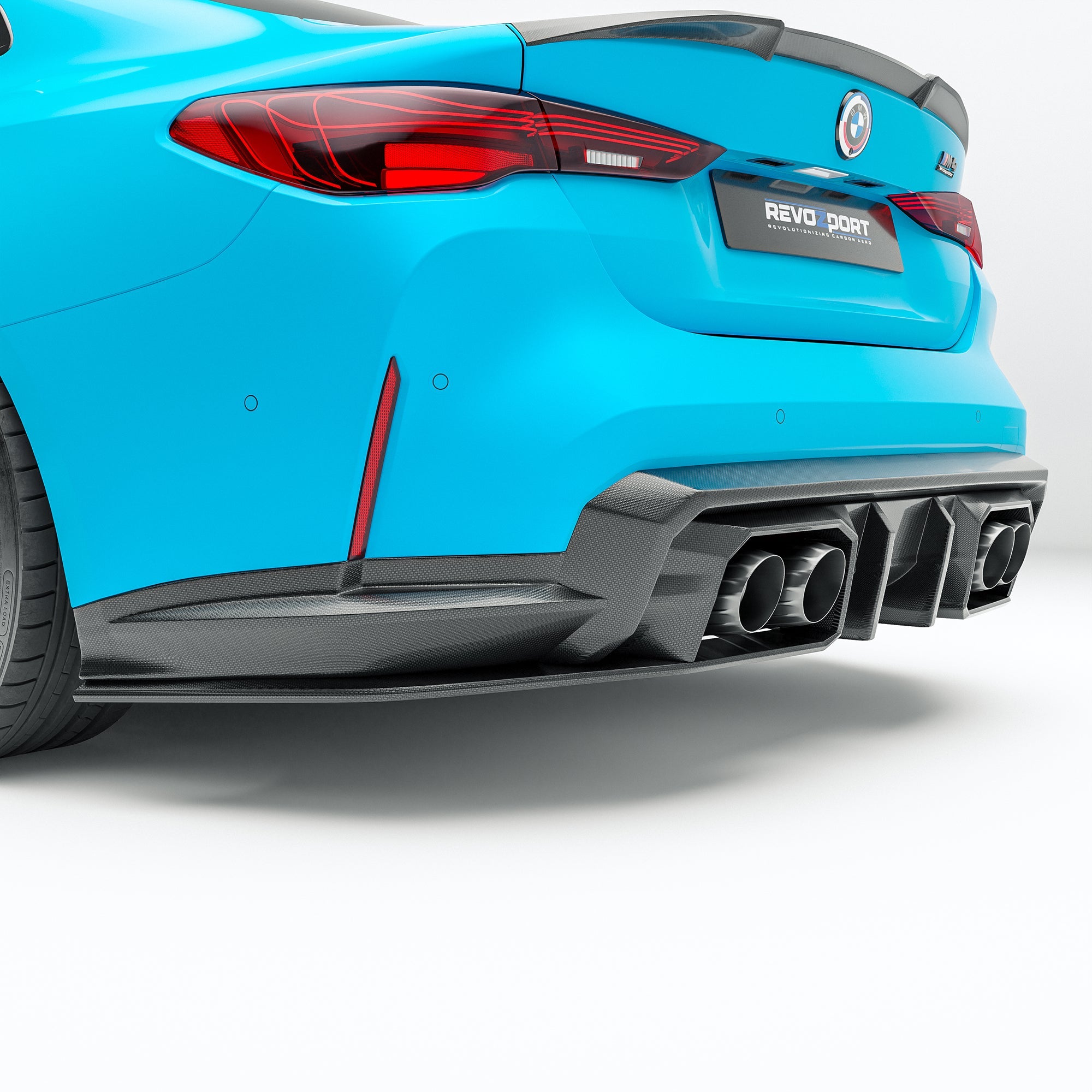 Carbon Fiber Rear Diffuser for BMW G82 G83 M4