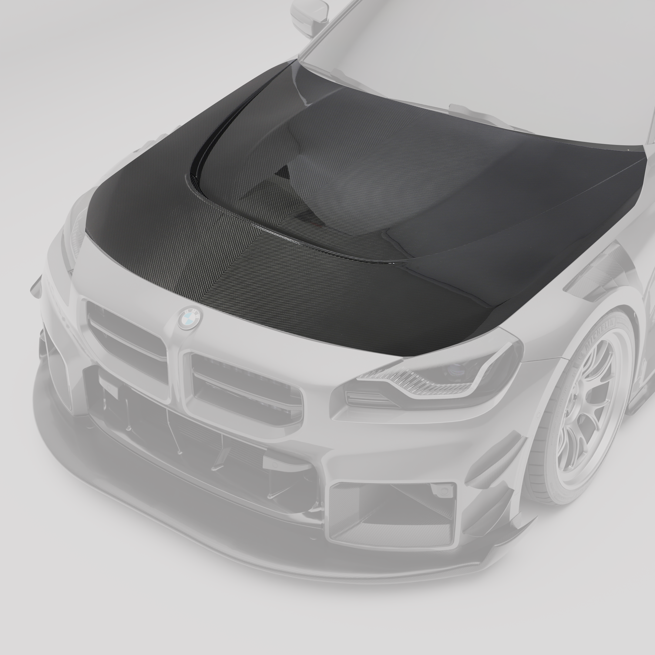 Carbon Fiber Hood for BMW G87 M2