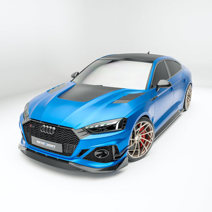Carbon Fiber Front Lip Diffuser for Audi RS5 B9.5 Sportback