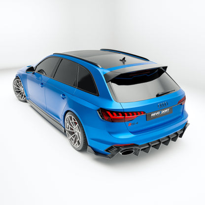 Carbon Fiber Rear Roof Spoiler for Audi RS4 B9.5 Avant
