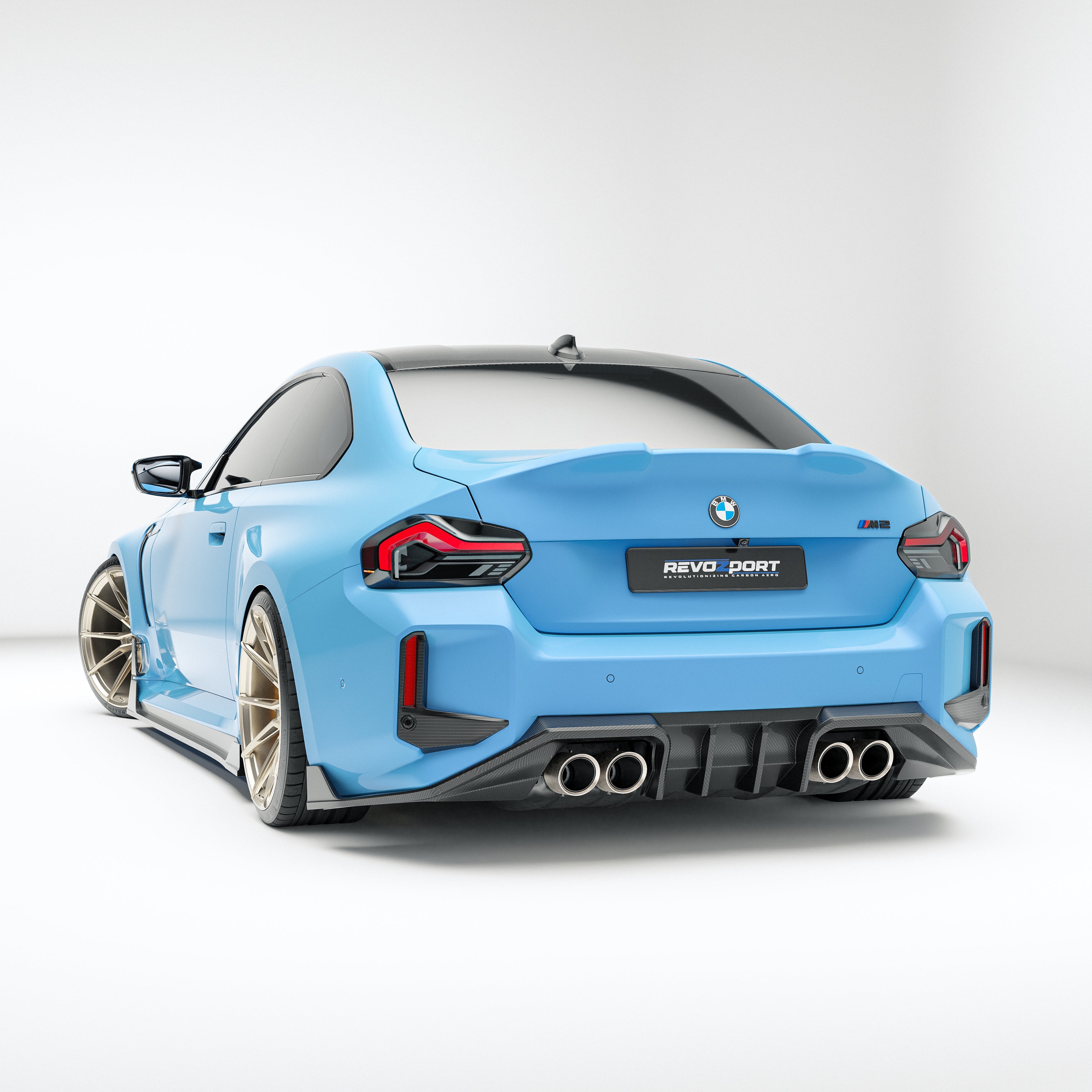 Carbon Fiber Side Fenders for BMW G87 M2
