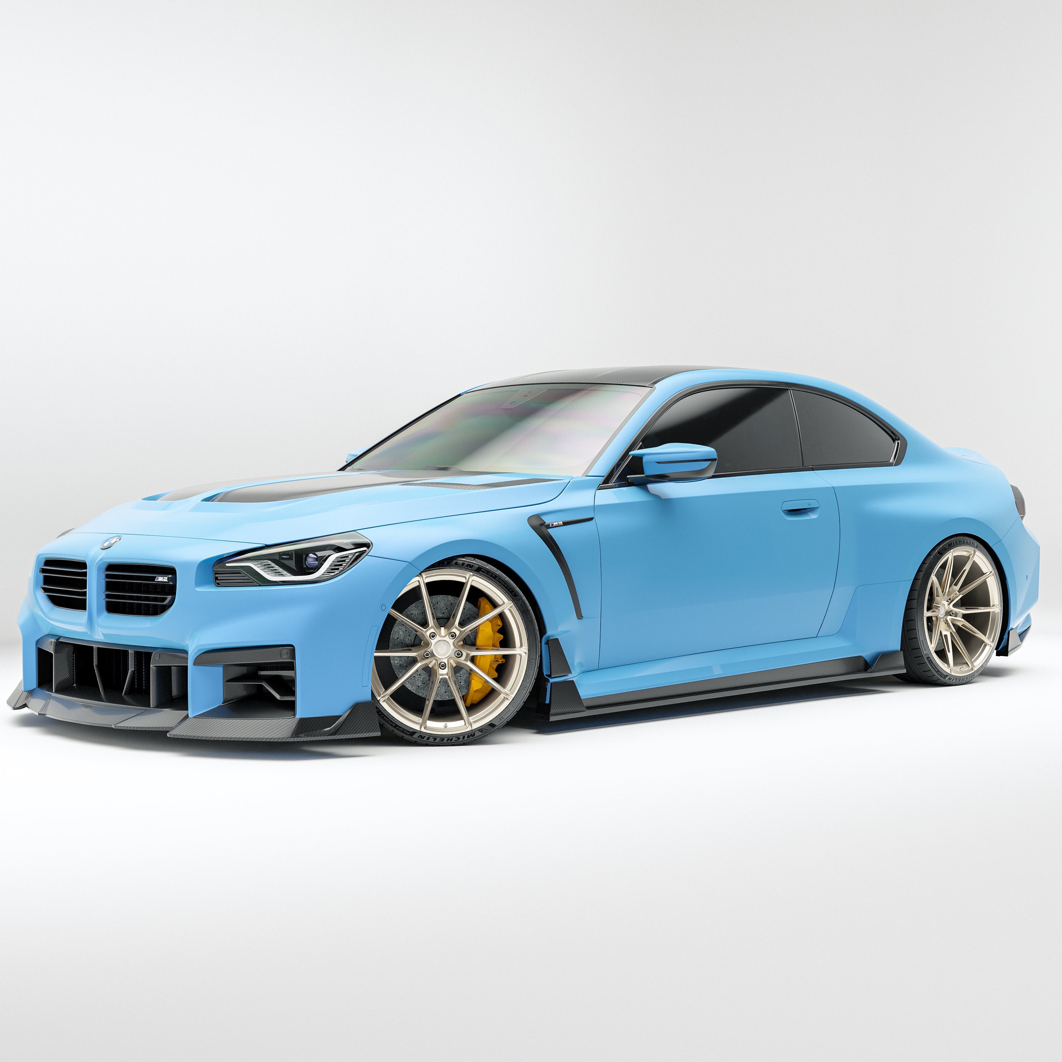 Carbon Fiber Side Fenders for BMW G87 M2