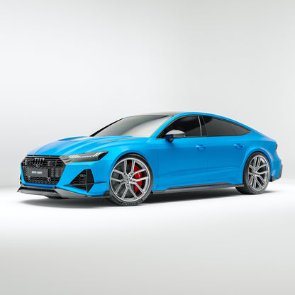 Carbon Fiber Front Lip Diffuser for Audi RS6 RS7 C8