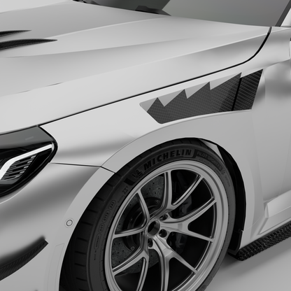 Carbon Fiber Side Fenders for BMW G87 M2