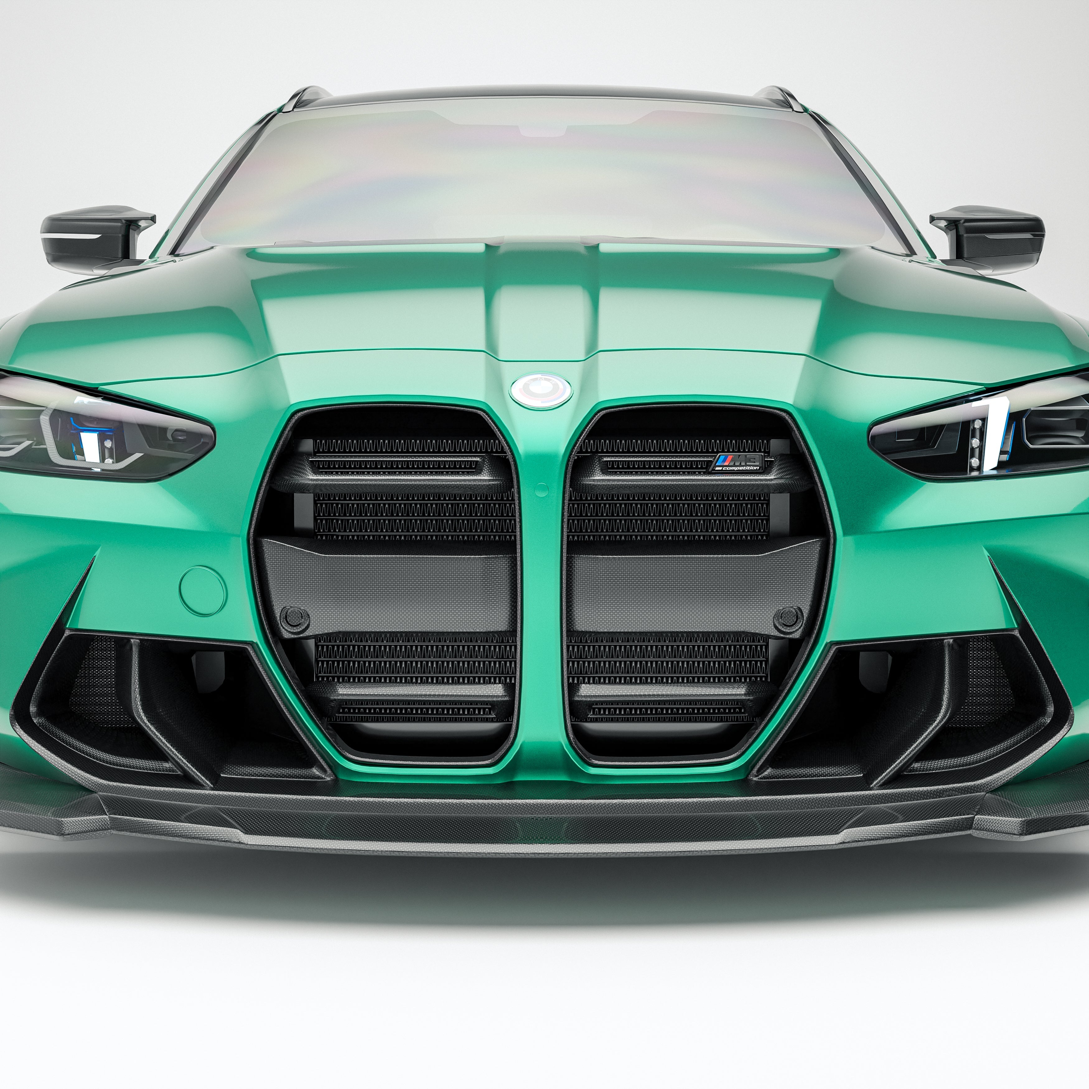 Carbon Fiber Front Bumper Trim for BMW G80 G81 M3 G82 G83 M4
