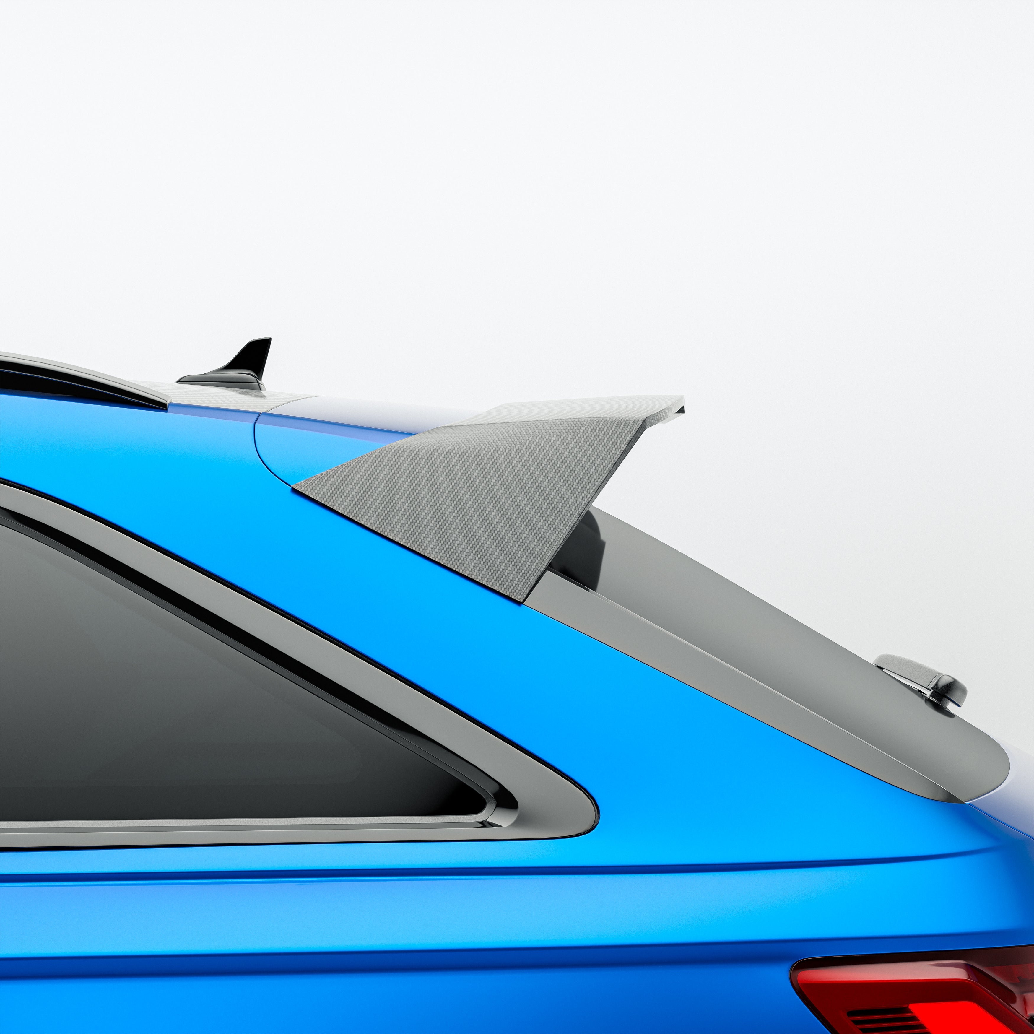 Carbon Fiber Rear Roof Spoiler for Audi RS6 C8
