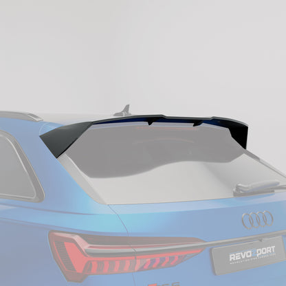 Carbon Fiber Rear Roof Spoiler for Audi RS6 C8