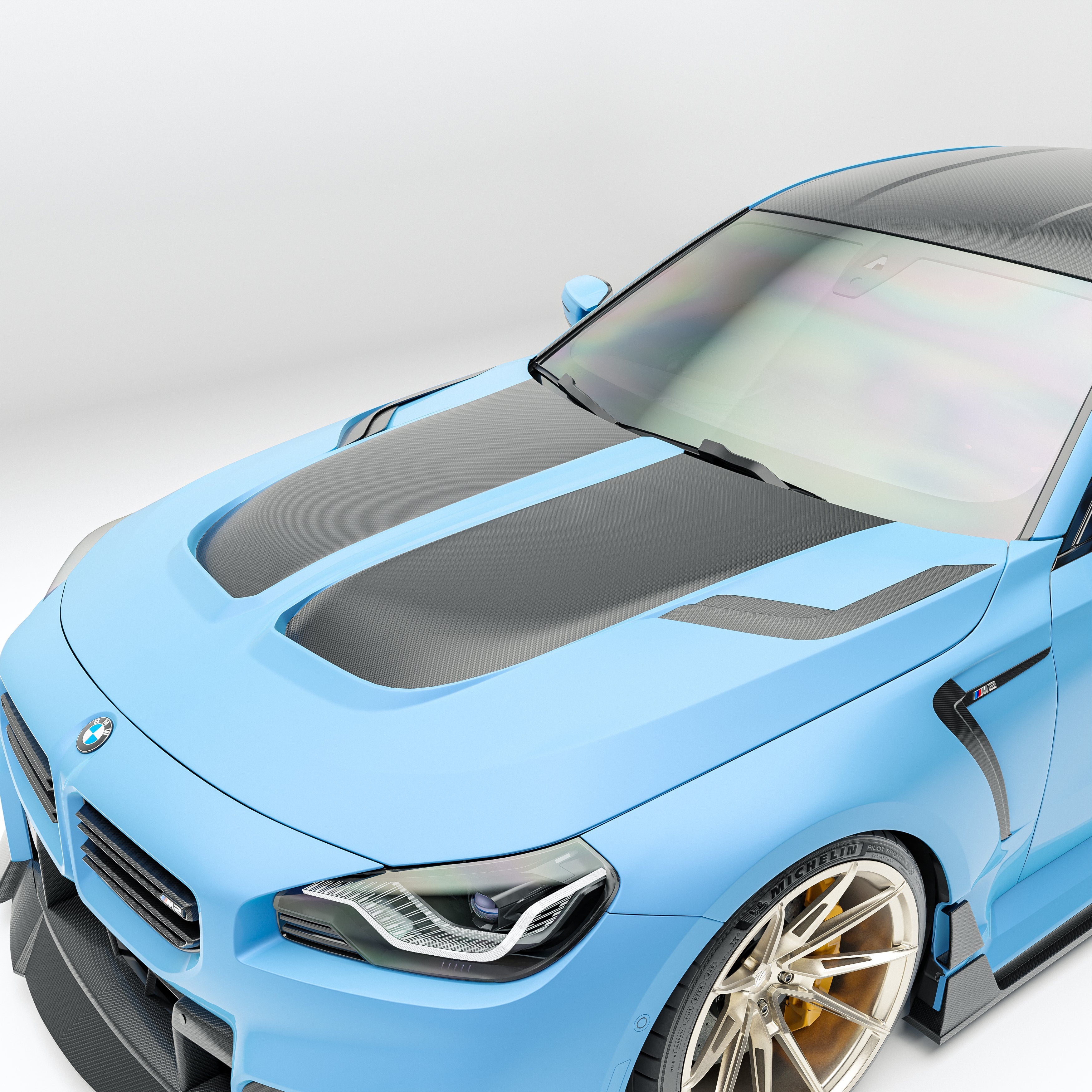Carbon Fiber Hood for BMW G87 M2