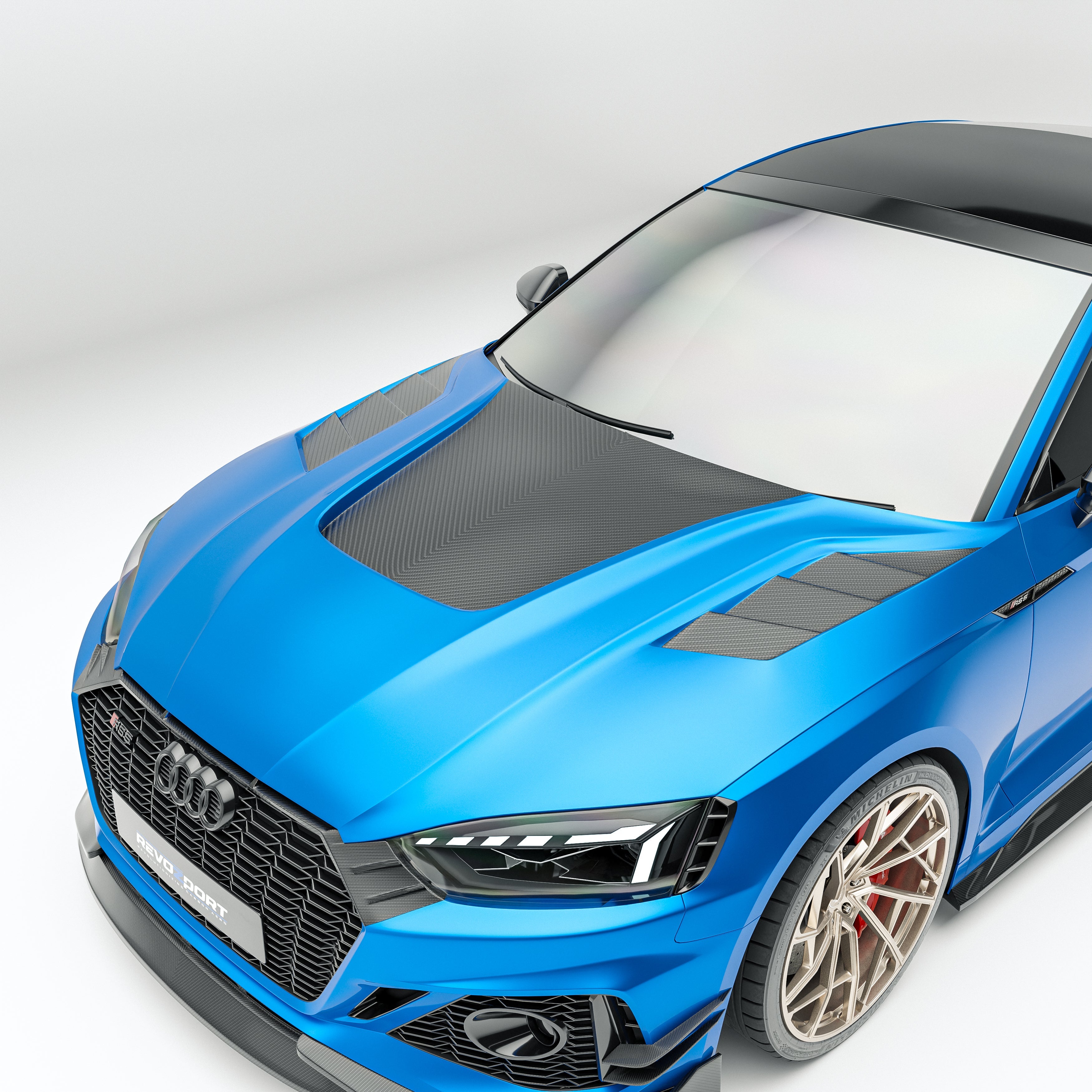 Carbon Fiber Front Hood for Audi RS5 B9.5 Sportback