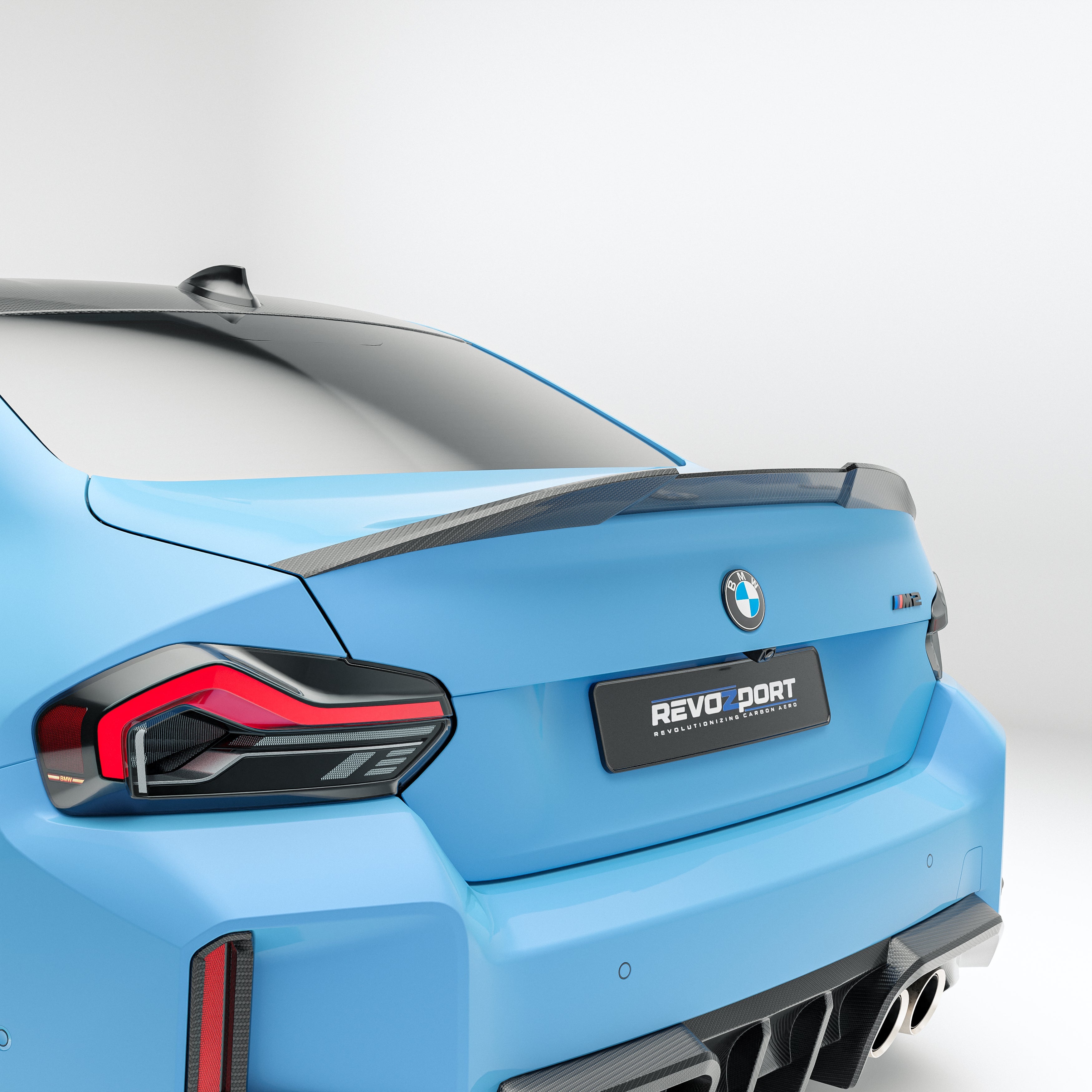 Carbon Fiber Rear Spoiler for BMW G87 M2