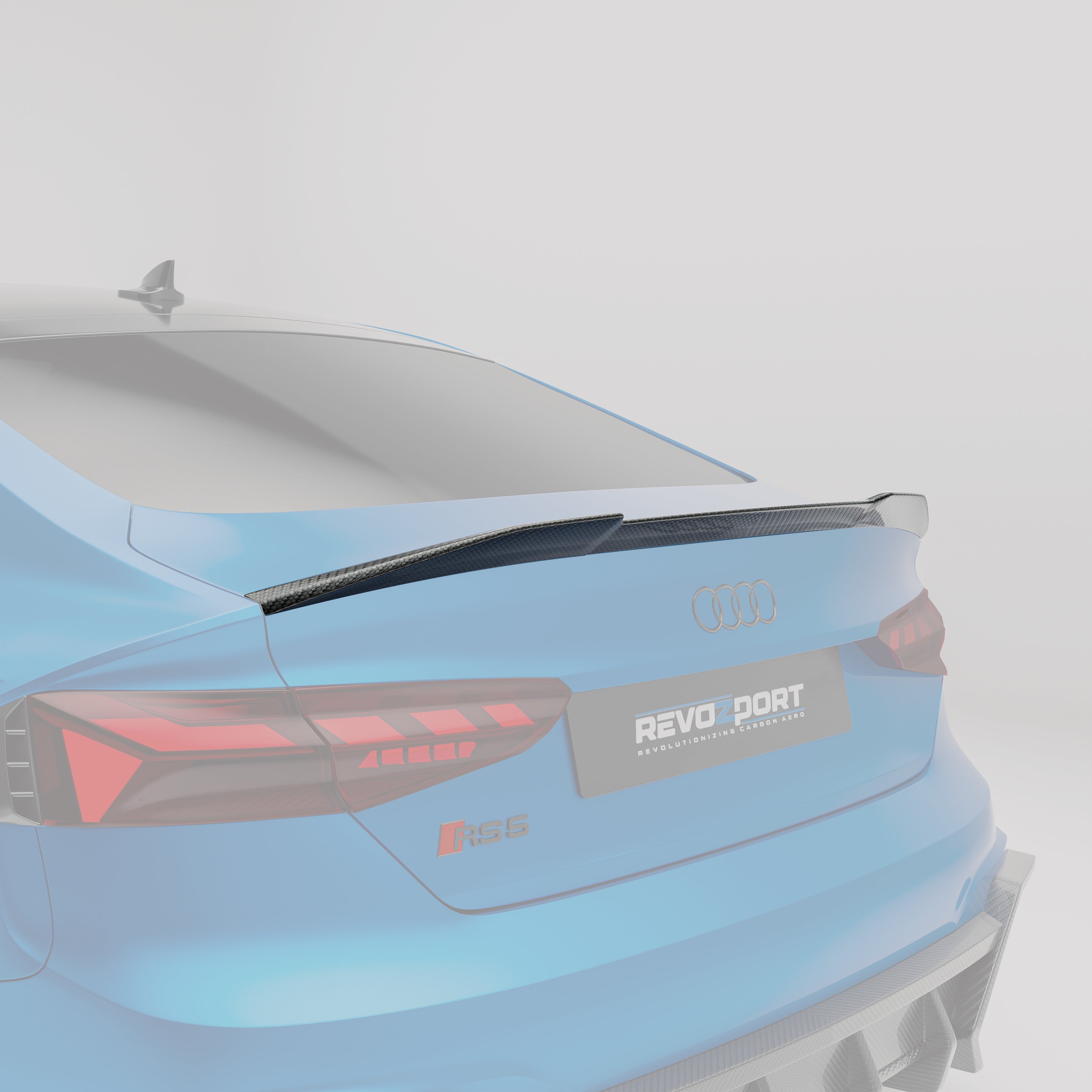 Carbon Fiber Rear Spoiler for Audi RS5 B9.5 Sportback