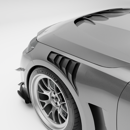 Carbon Fiber Side Fenders for BMW G87 M2