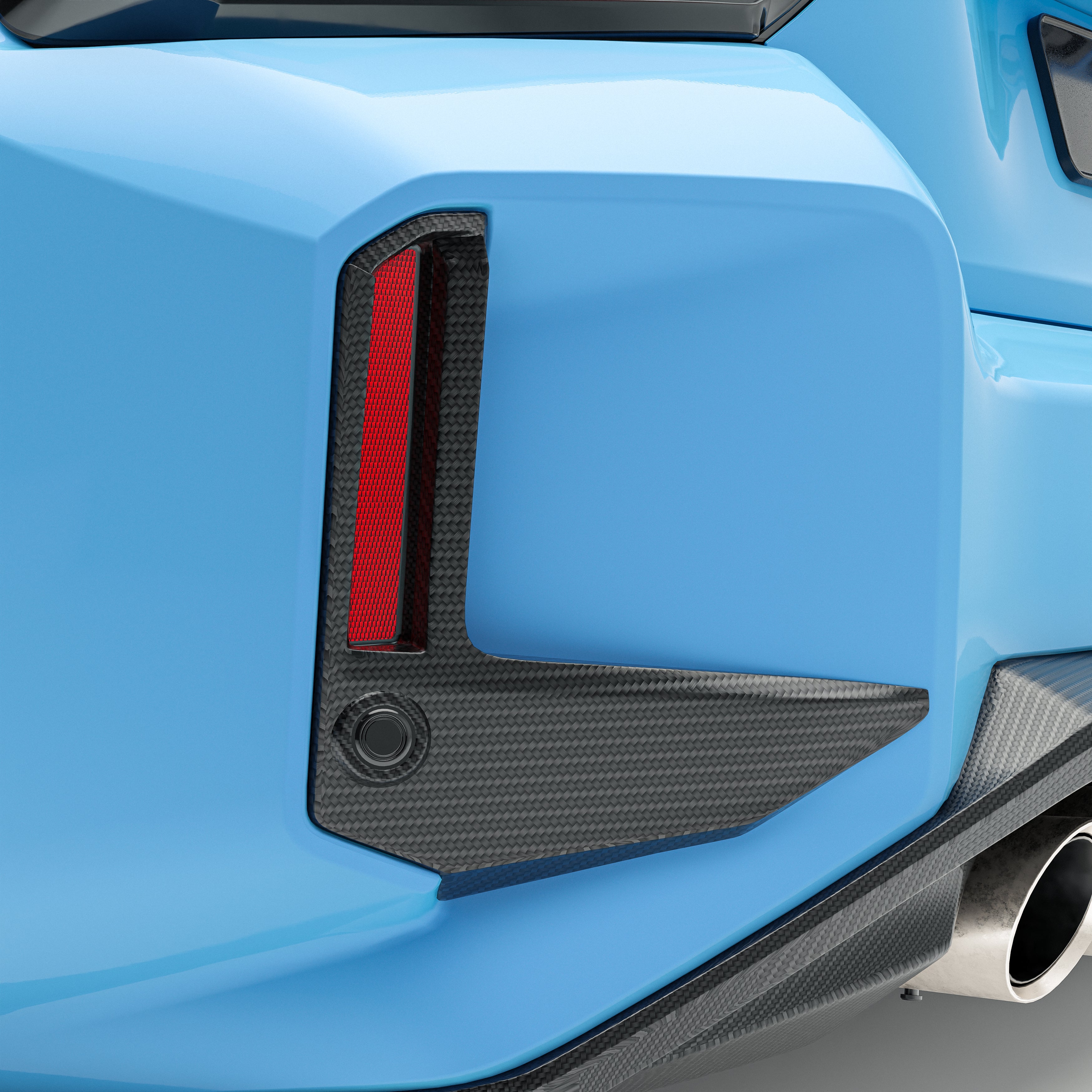 Carbon Fiber Rear Bumper Vents or BMW G87 M2
