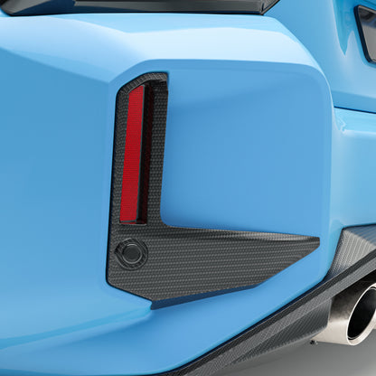 Carbon Fiber Rear Bumper Vents or BMW G87 M2