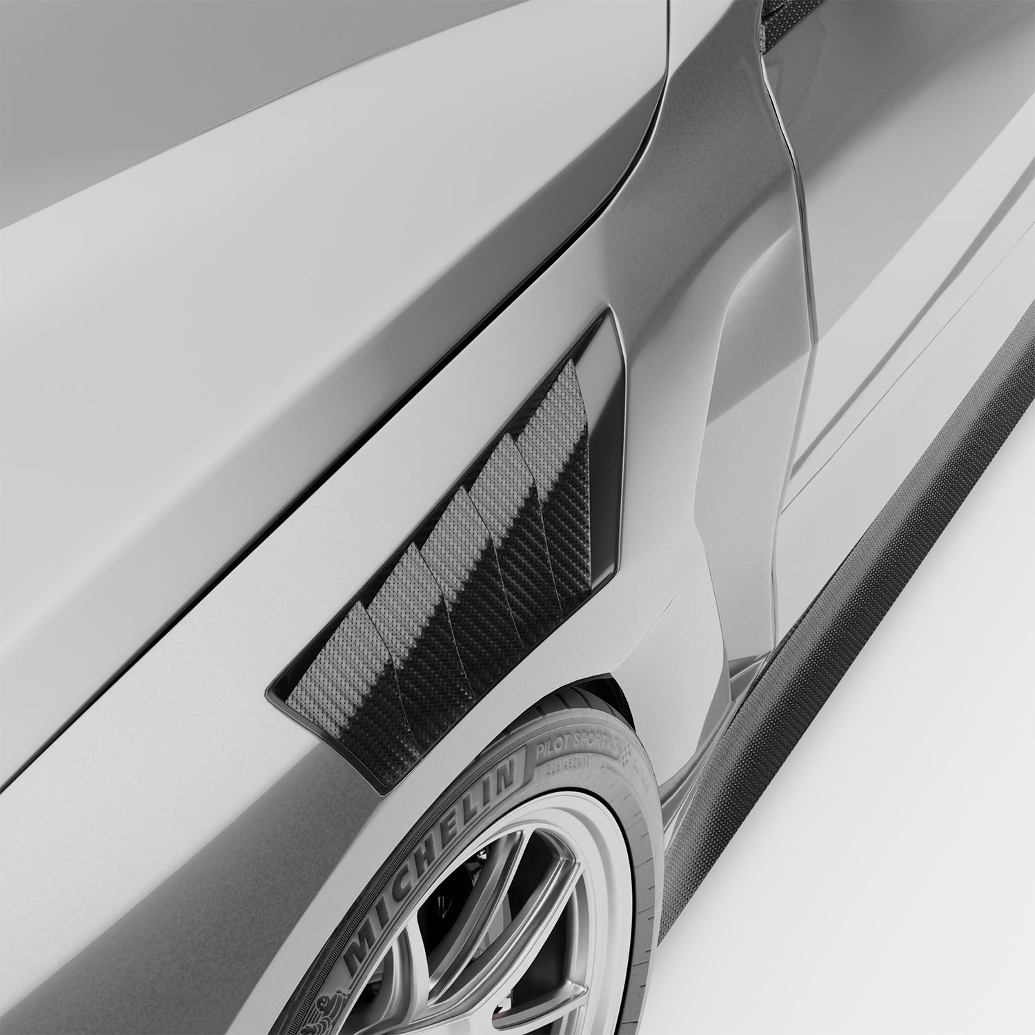 Carbon Fiber Side Fenders for BMW G82 G83 M4