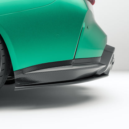 6 Pieces Carbon Fiber Rear Diffuser for BMW G80 G81 M3
