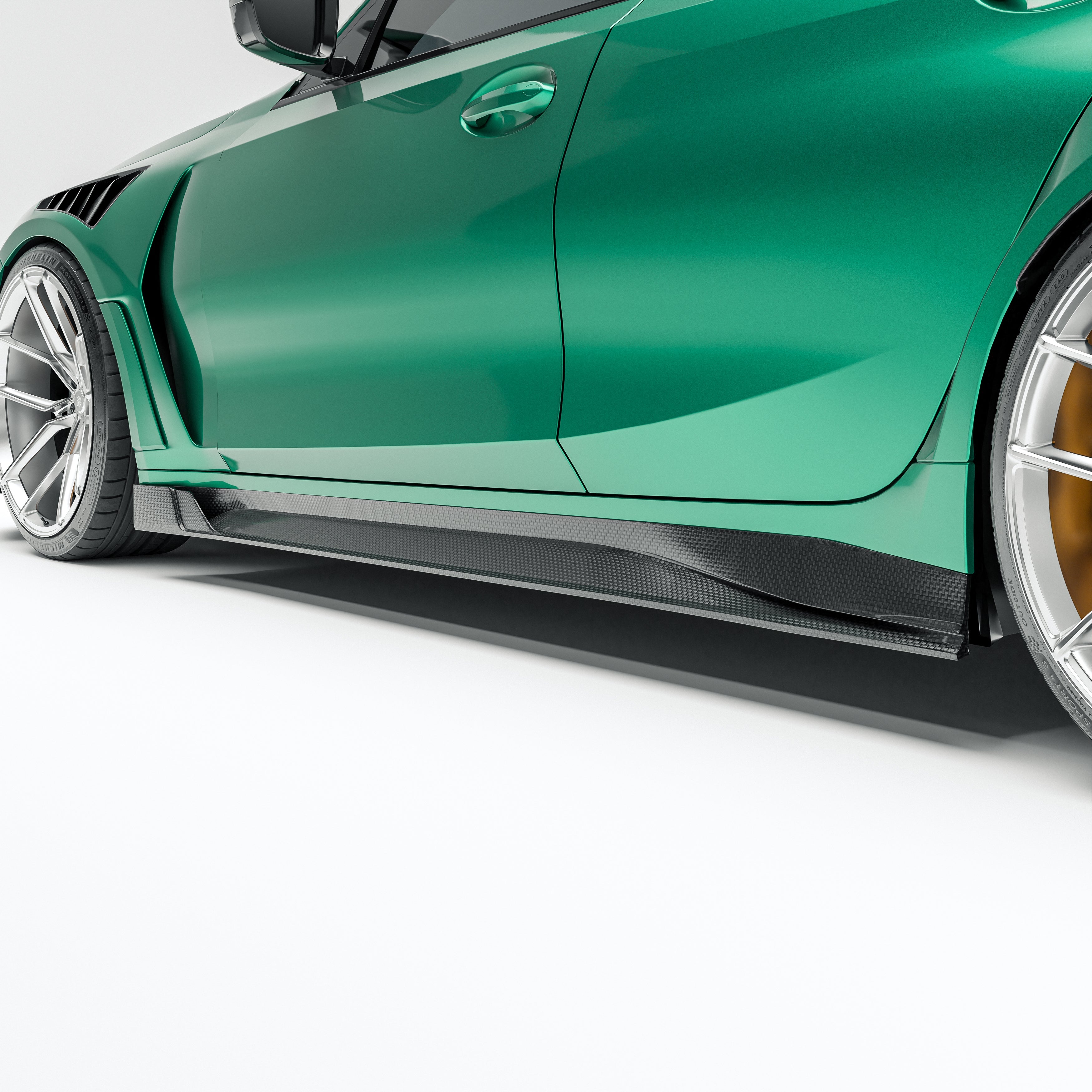 Carbon Fiber Side Skirts for BMW G80 G81 M3