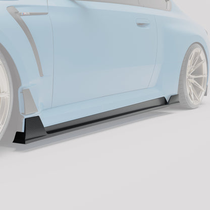 Carbon Fiber side skirts  for BMW G87 M2