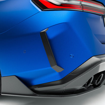 Carbon Fiber Rear Bumper Canards for BMW G90 G99 M5