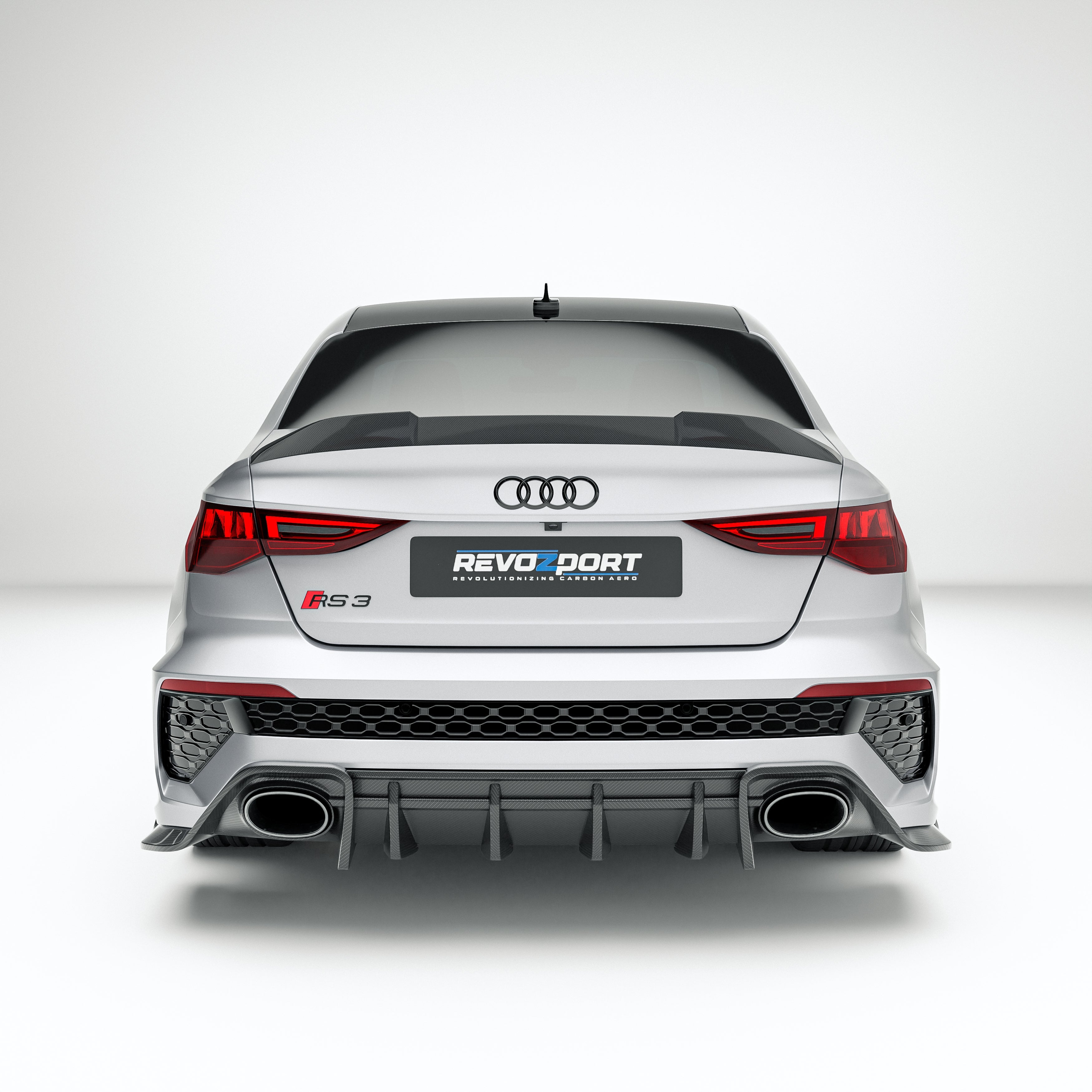 Carbon Fiber Rear Diffuser for Audi RS3 8Y Limousine