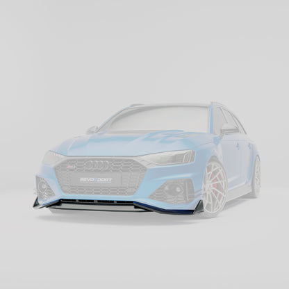 Carbon Fiber Front Lip Diffuser for Audi RS4 B9.5 Avant