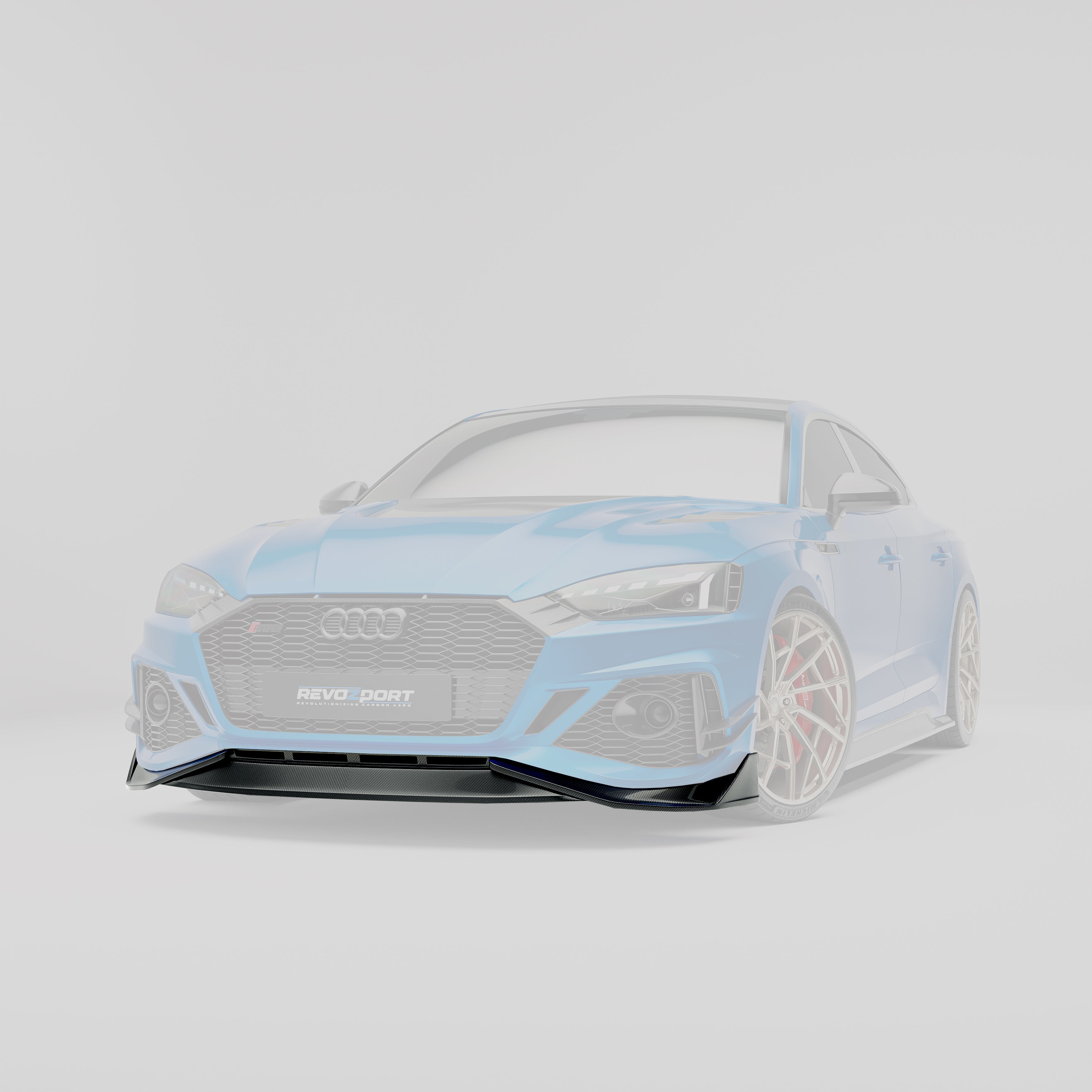Carbon Fiber Front Lip Diffuser for Audi RS5 B9.5 Sportback