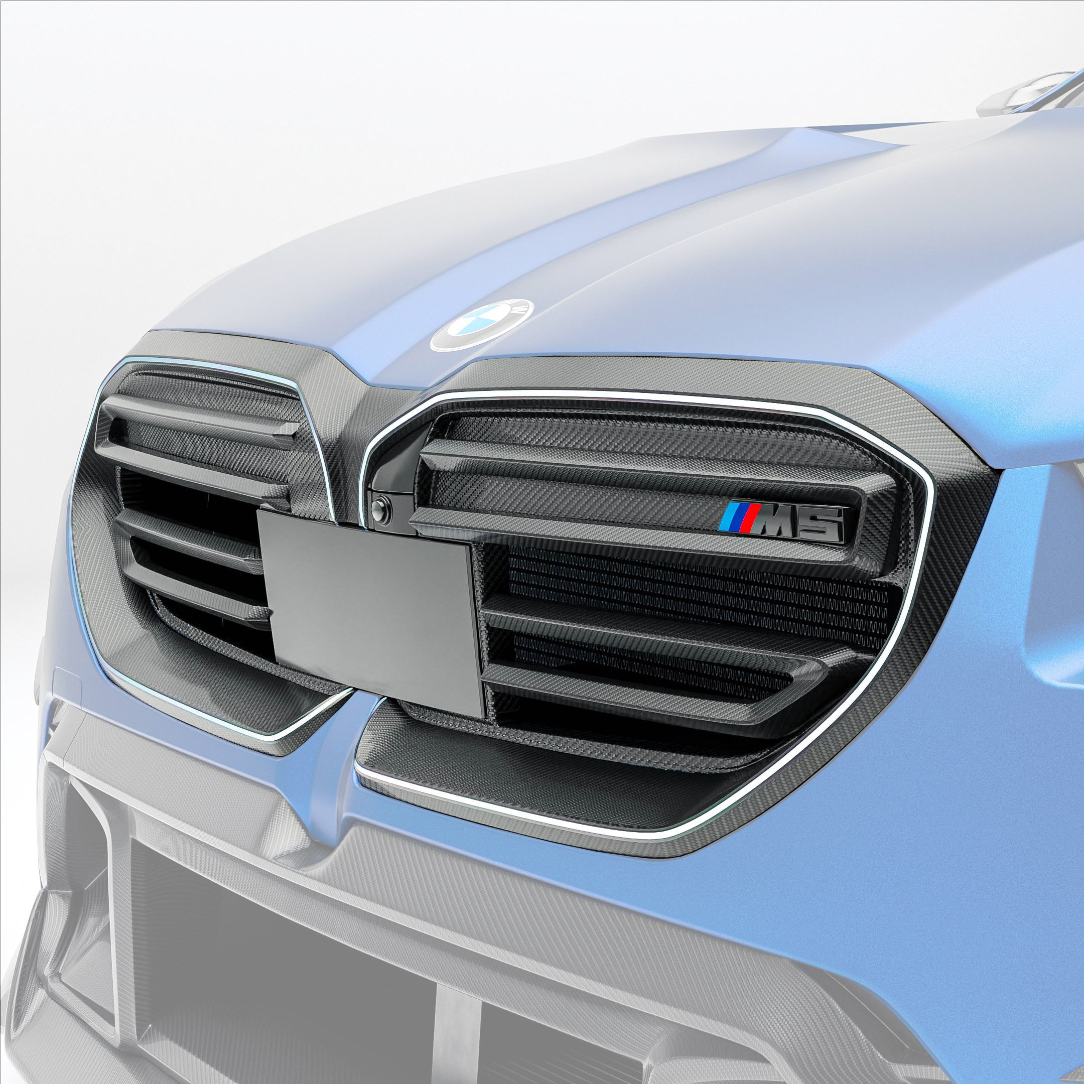 Carbon Fiber Front Grill for BMW G90 G99 M5